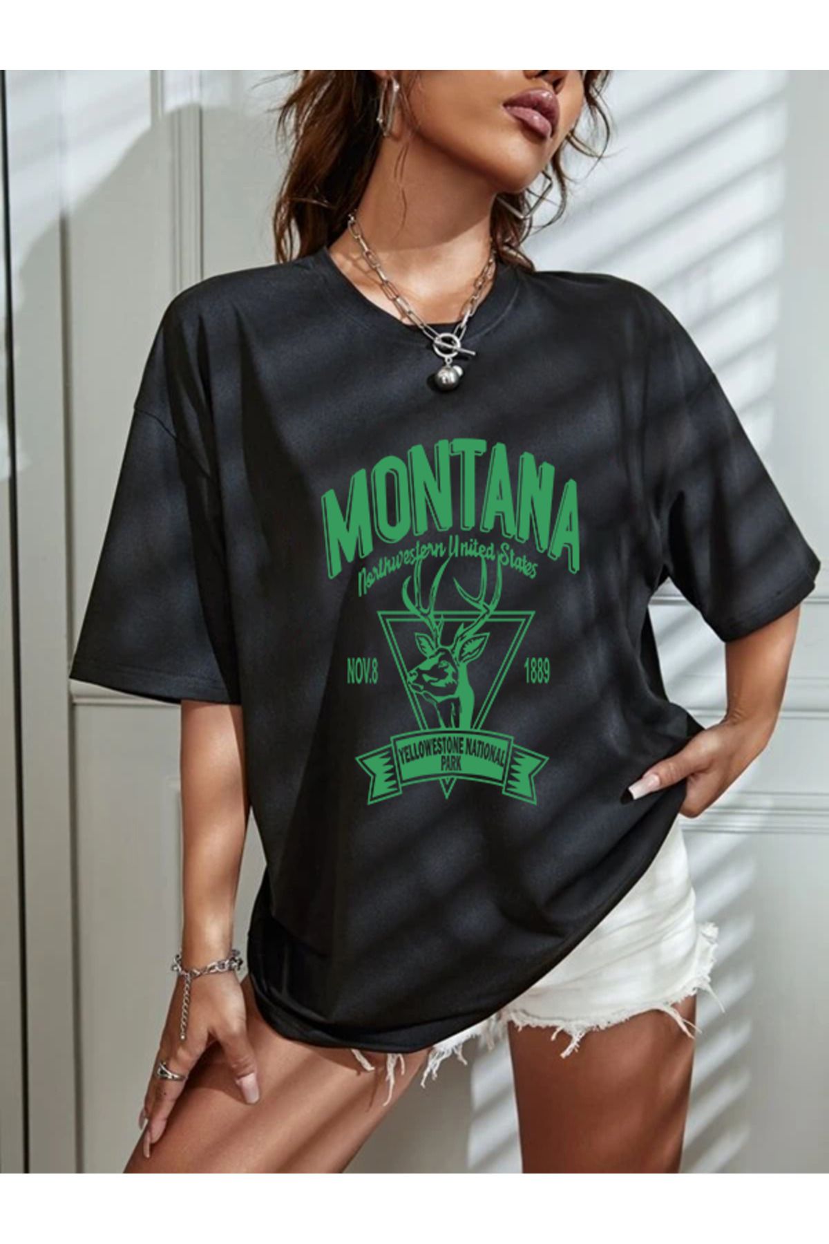 M&A ONE PİECE Baskılı T-shirt Montana Unisex