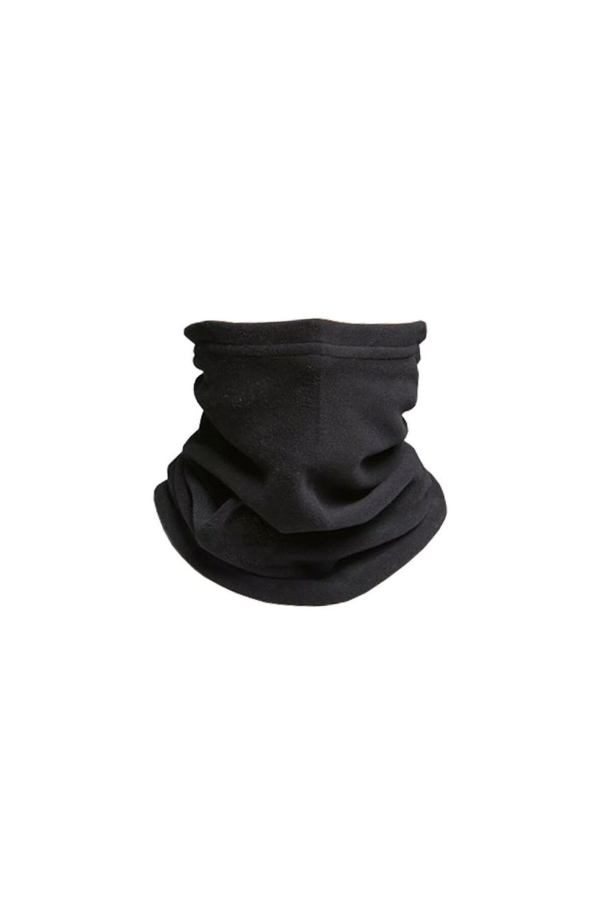 REBBEX Polar Boyunluk Bandana Buff Saç Bandı Maske Balaklava Toka Siyah