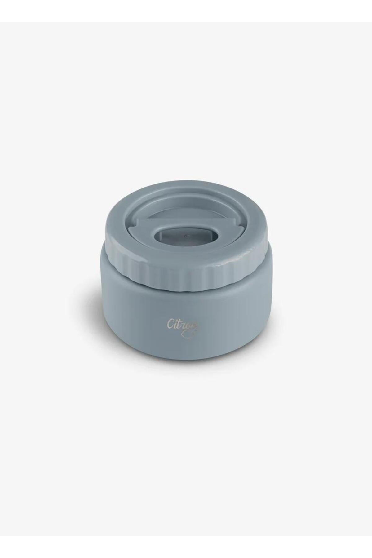 Citron Vakumlu Paslanmaz Çelik Yemek Termosu 250 ml - Dusty Blue 1196380 fotoğrafı 3 (önizleme)