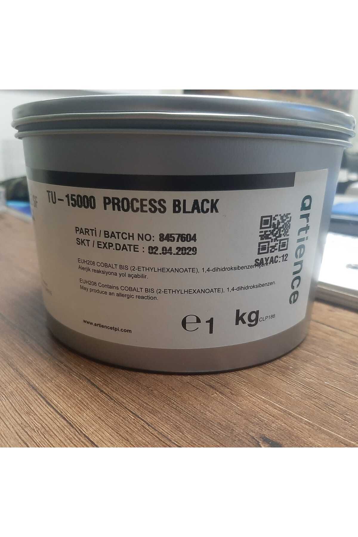 TOYO INK Toyoınk Matbaa Mürekkebi TU-1500 Siyah 1 Kg