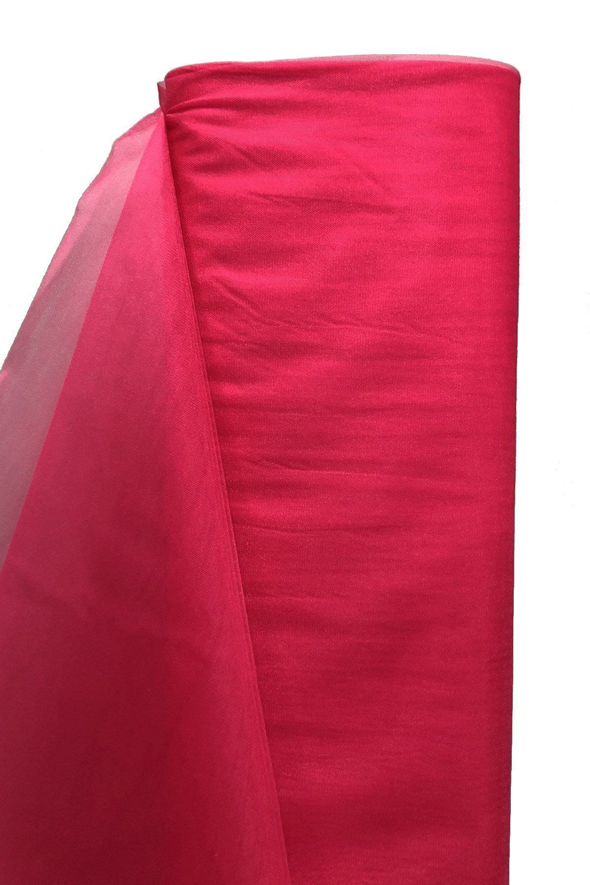 Hayalperest boncuk-Fuchsia Crystal Tulle (En 3 Mt Size 1 Mt) 1