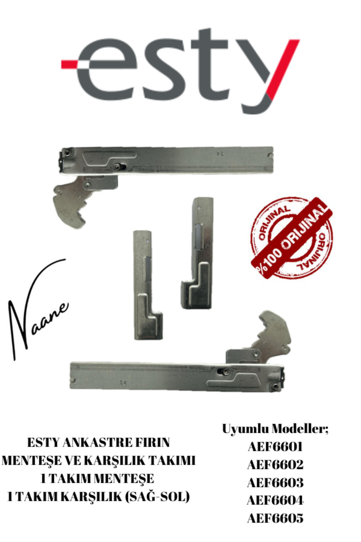 Esty AEF6601 - AEF6602 - AEF6603 - AEF6604 - AEF6605 MENTEŞE VE KARŞILIK TAKIMI - Fiyatı, Yorumları