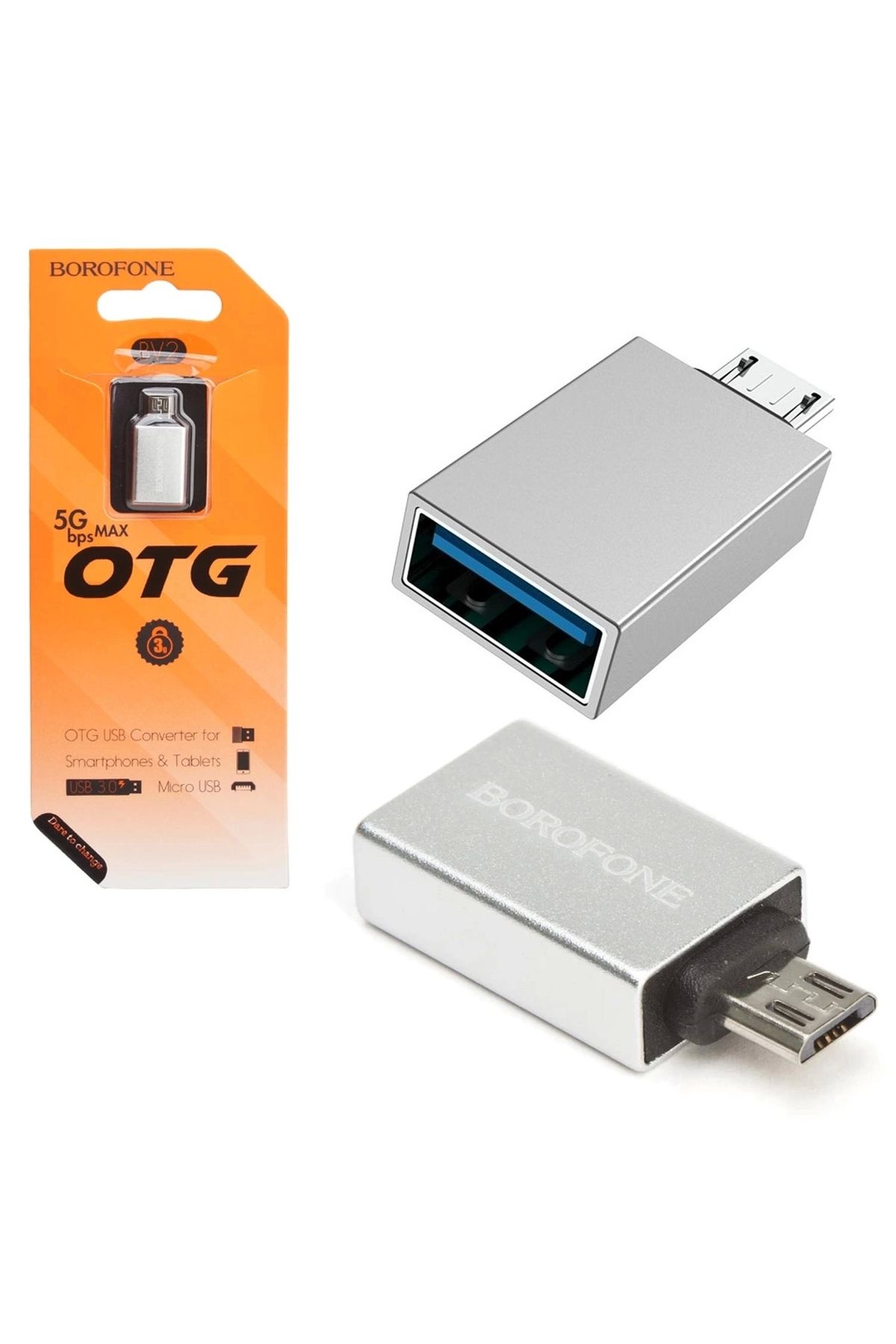 Borofone OTG MICRO TO USB 3.0 ÇEVİRİCİ