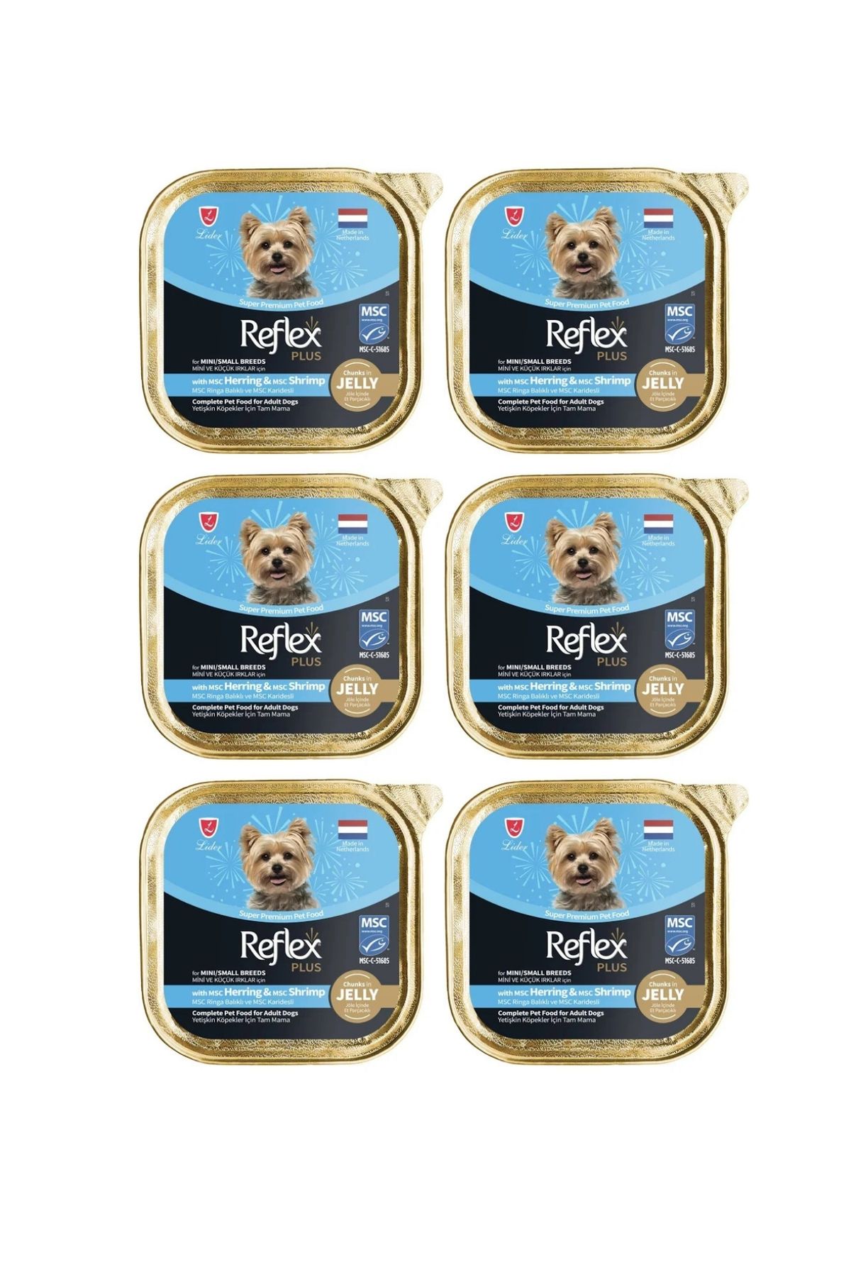 Reflex Plus Dana Etli Mini ve Küçük Irk Yetişkin Köpek Konservesi 85 Gr