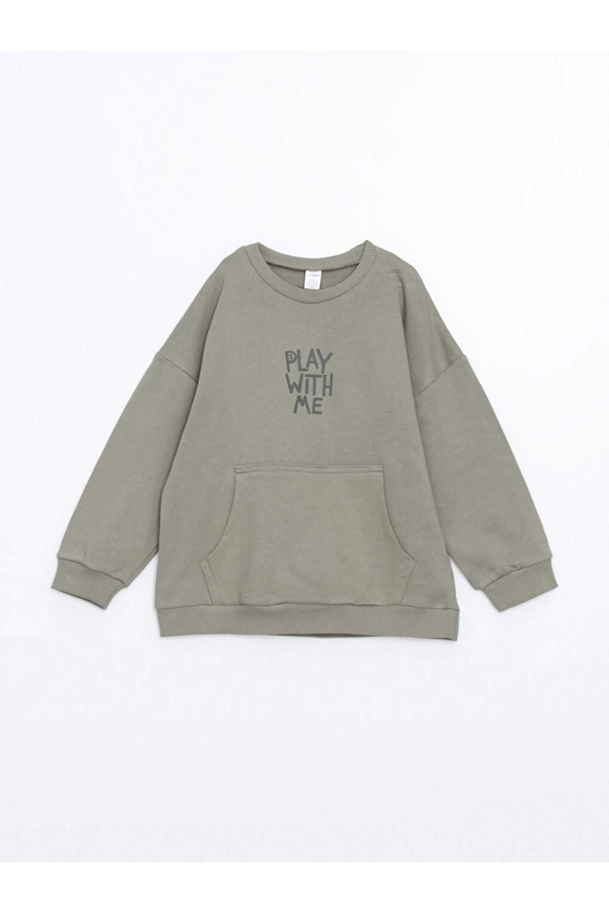 LC Waikiki-Súprava mikiny a teplákov s potlačou Crew Neck pre chlapčeka – sada 2 kusov 2