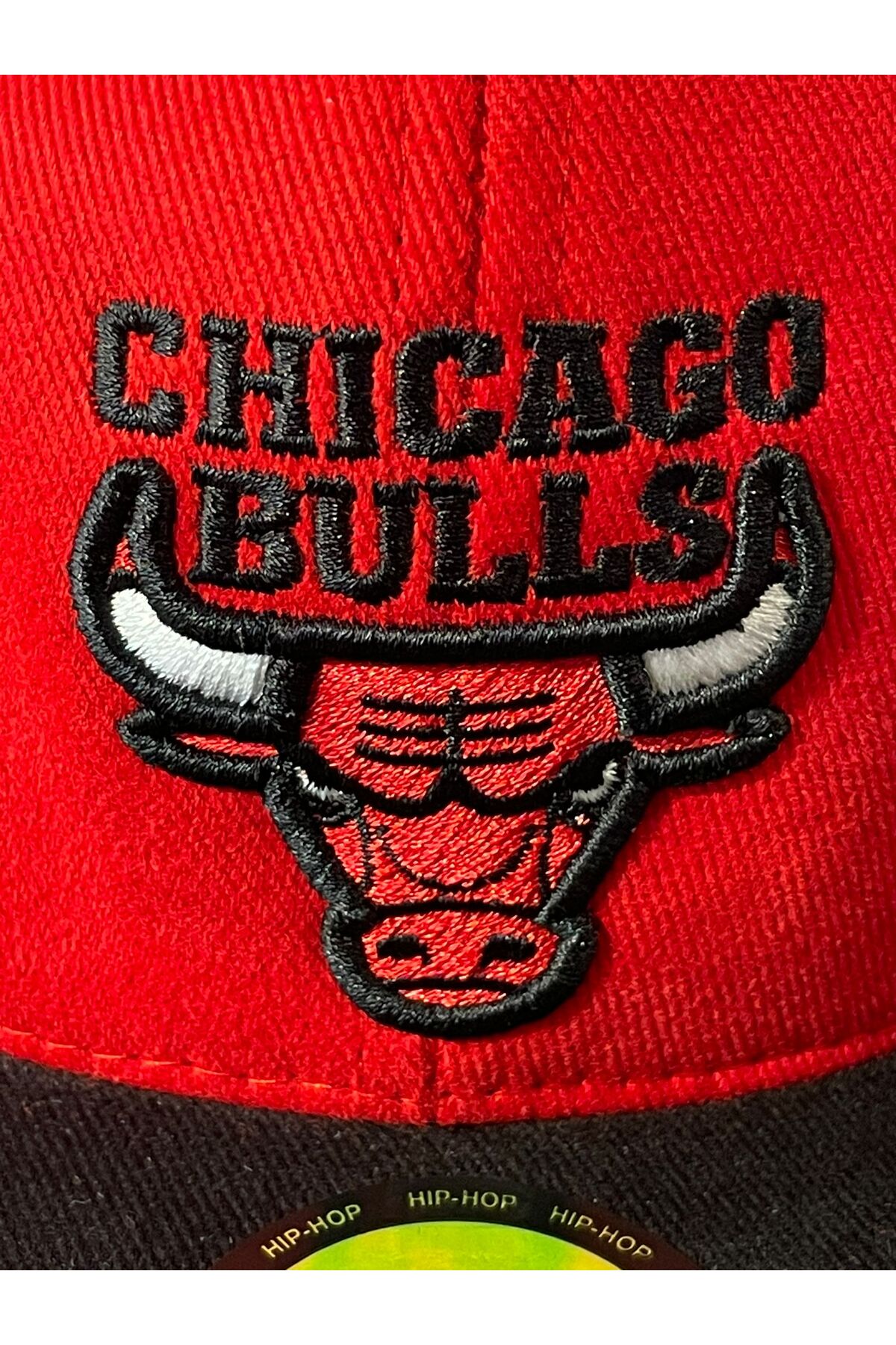 Chicago Rapper Cap Lost Chicago Bulls Nakışlı Siyah Hiphop Snapback Rapper Basket Cap ...