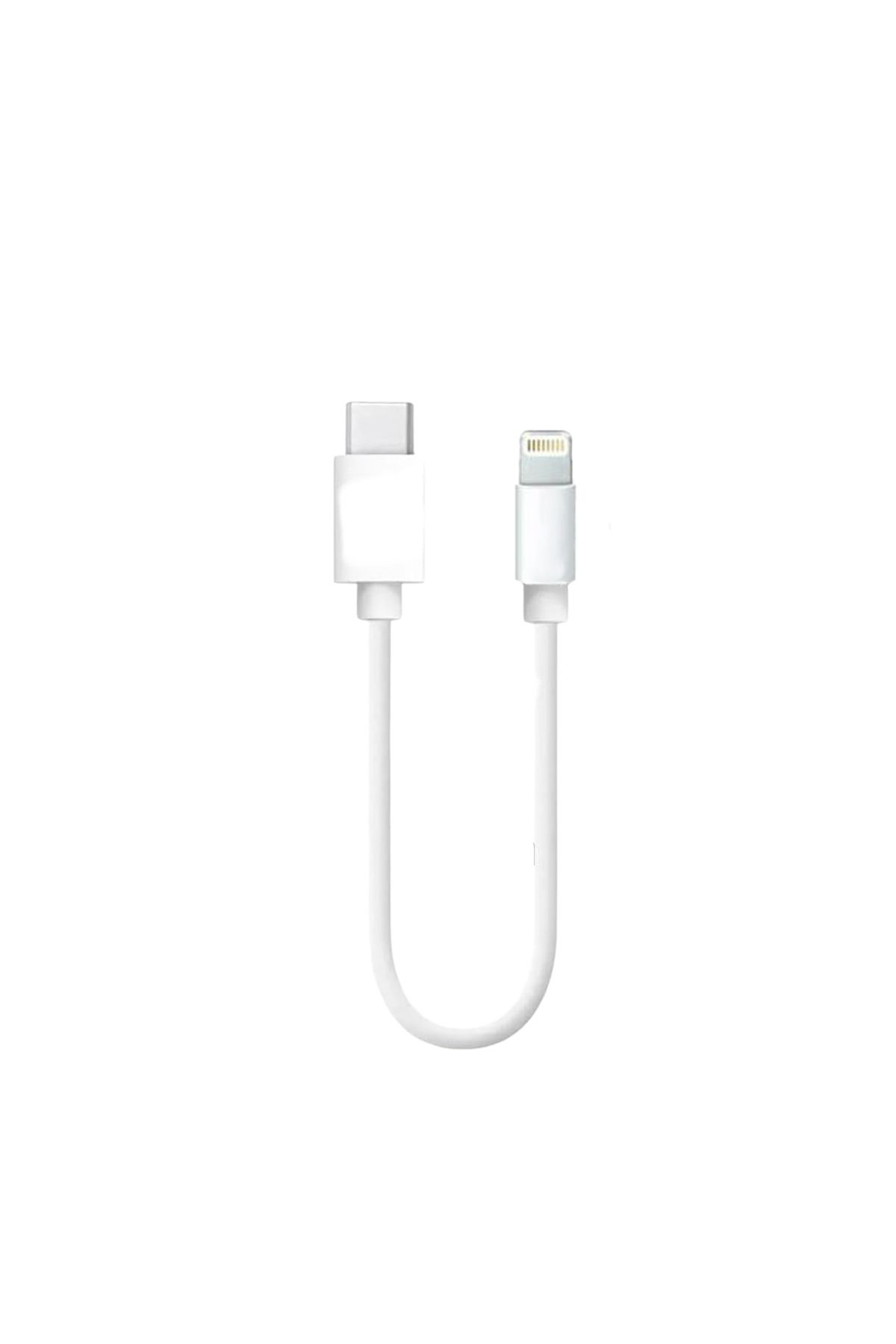 Boğazören 20cm Kısa USB Type-C Hızlı Şarj Kablosu - iPhone 10-11-12-13-14-15- Pro Max Uyumlu (2A/12W)