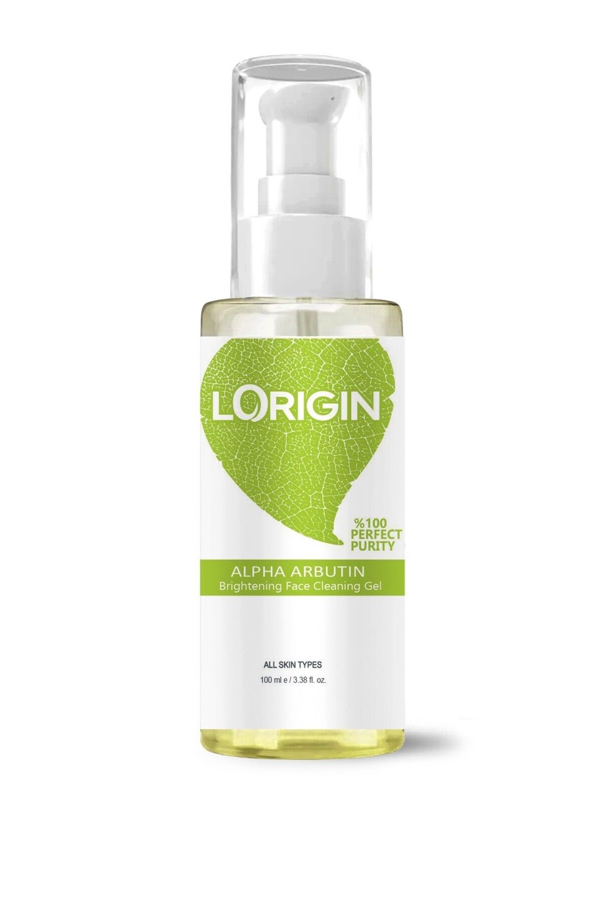 Lorigin Care Alfa Arbutinli Aydınlatıcı Yüz Temizleme Jeli (100 ML)