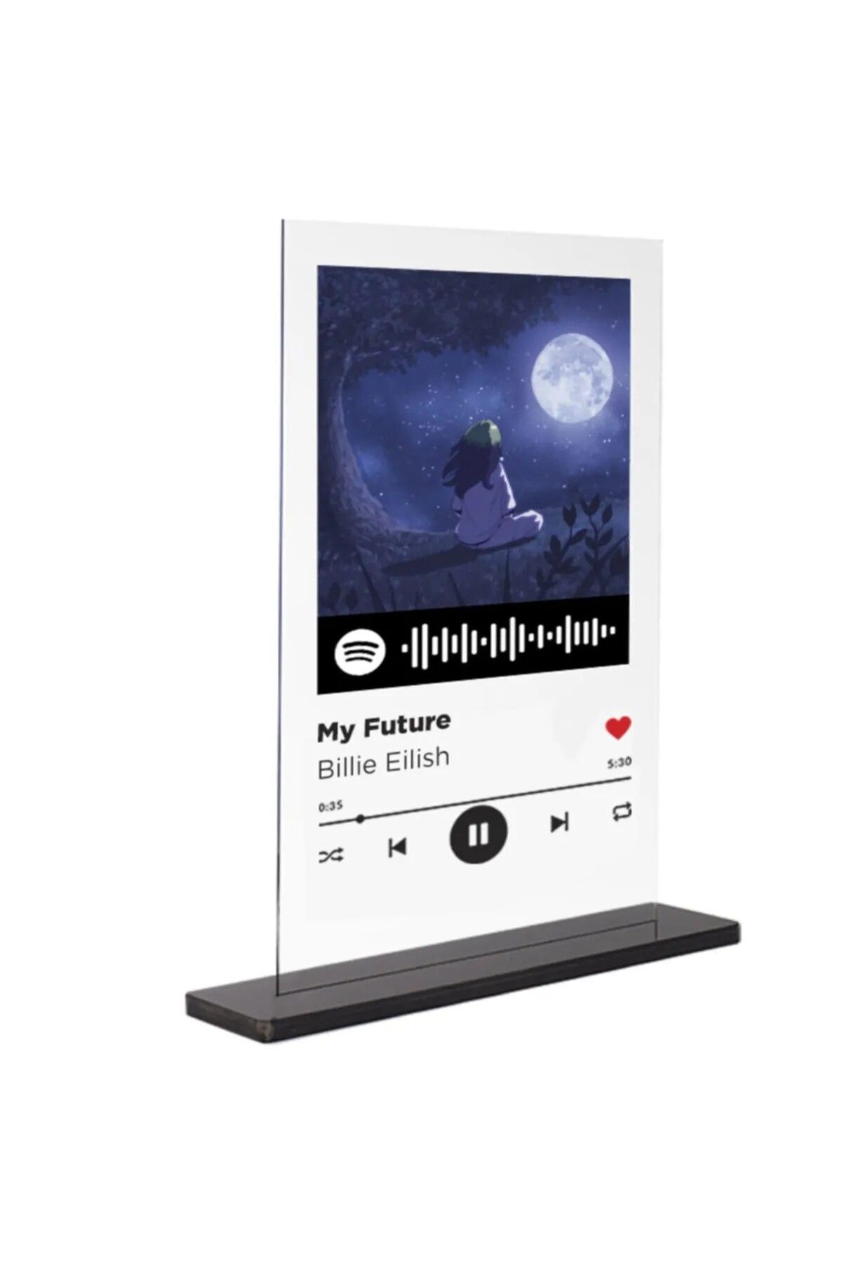 shop Dekorif-Spotify Plak - My Future / Billie Eilish 15x20cm