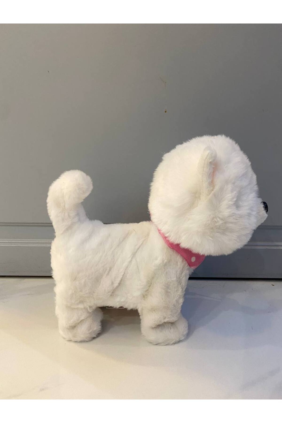 Magicway Müzikli Yürüyen Havlayan Yalayan Kuyruk Ve Başını Sallayan Ses Kaydını Tekrarlayan Peluş Köpek fotoğrafı 4 (önizleme)