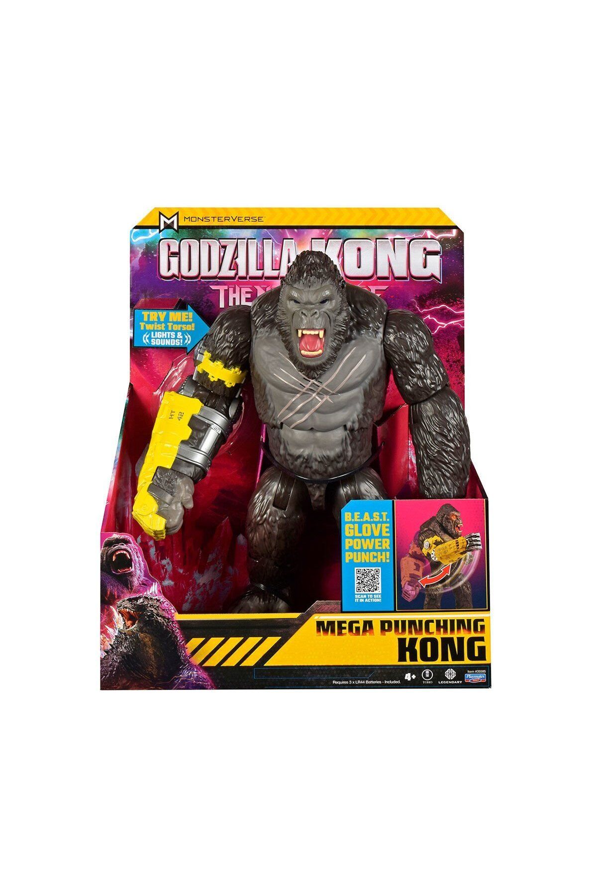 NillyToys MN308000 Godzilla vs. Kong Mega Figür 33 cm 35580