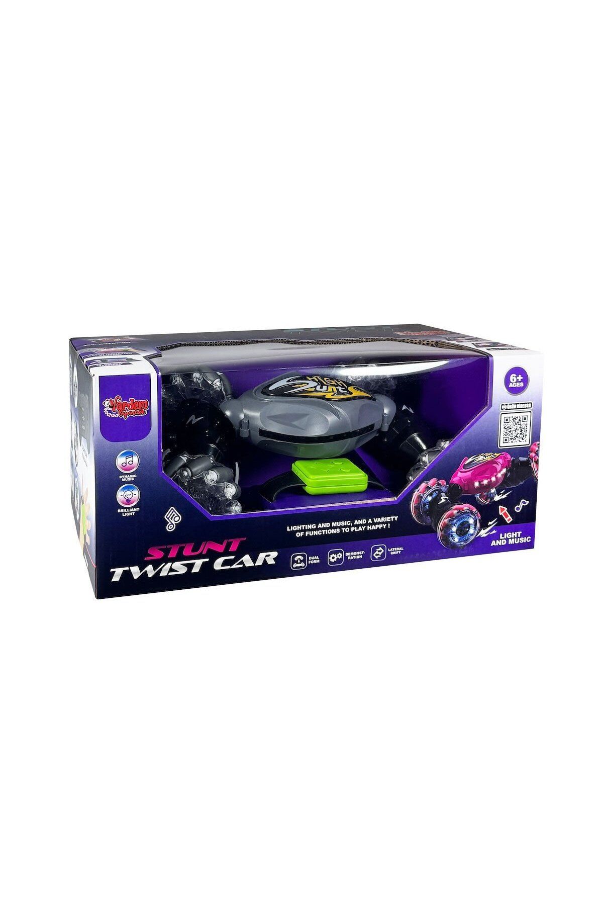 NillyToys HG4-28 Uzaktan Kumandalı Bilekten Kontrol Şarjlı 2.4G Stunt Araba