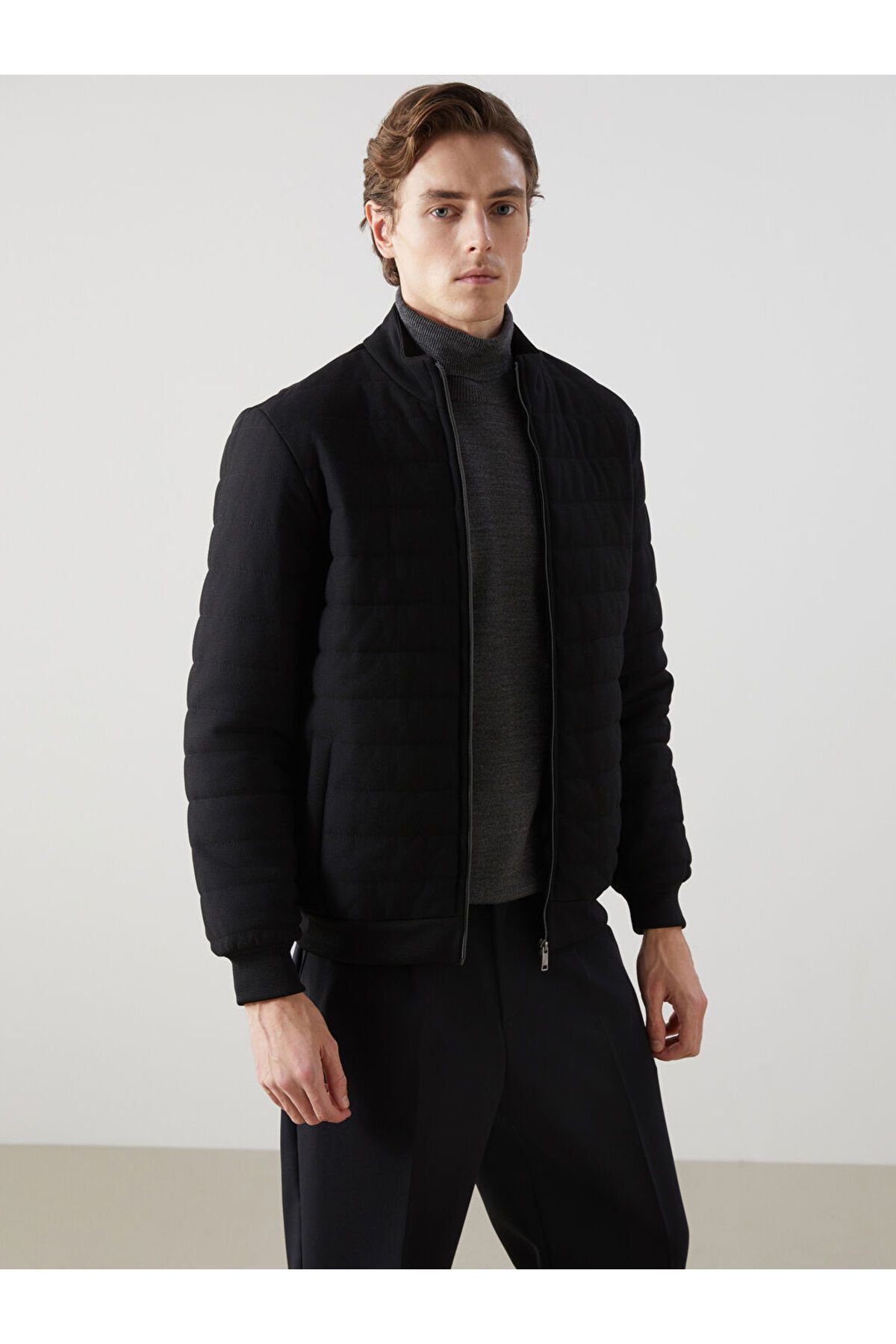 LC Waikiki Yeni Sezon Slim Fit Dik Yaka Erkek Mont - S53350Z8