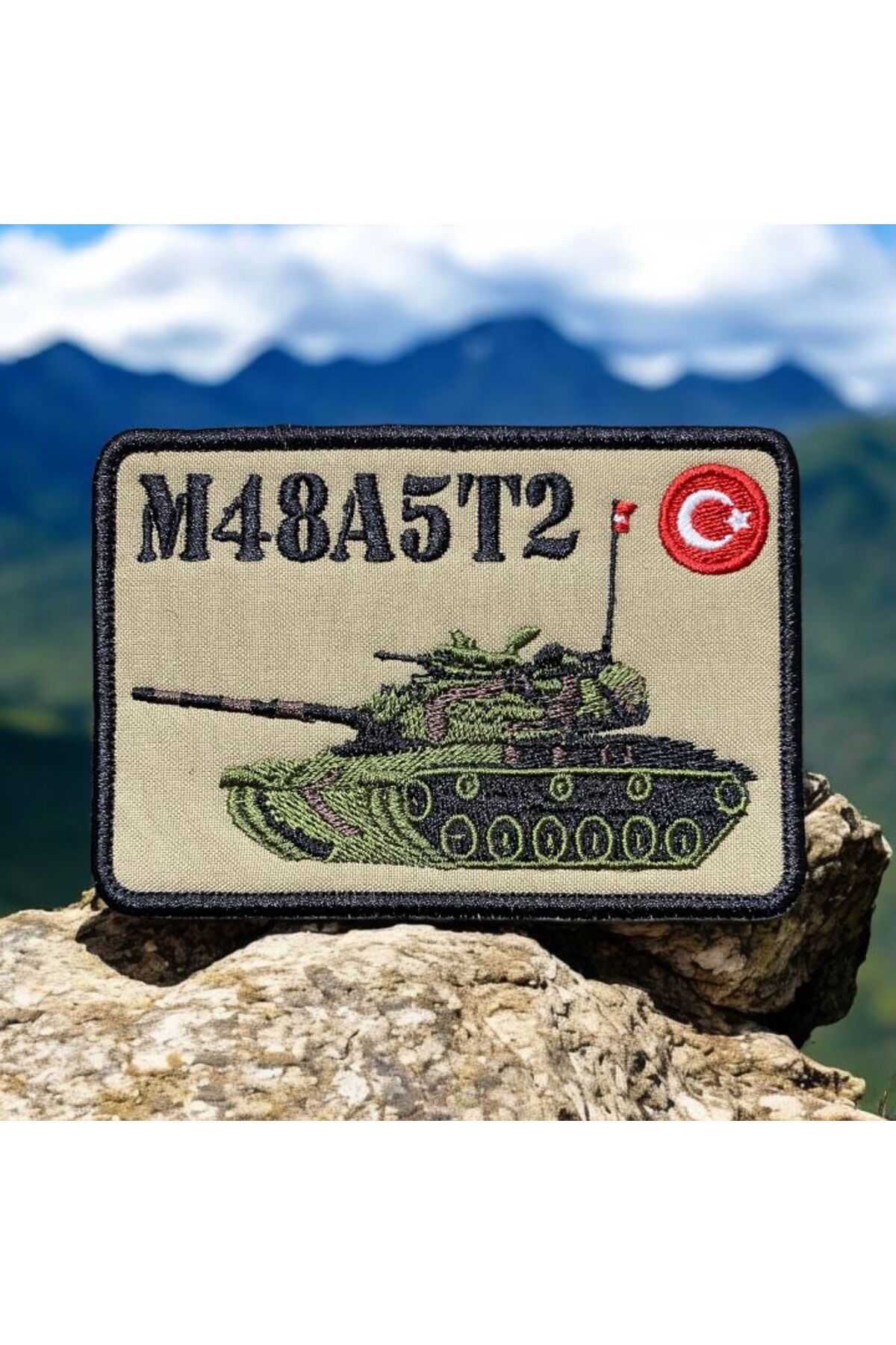 Ex Patch Modernize M48A5T2 Tank Nakış Patch Arma