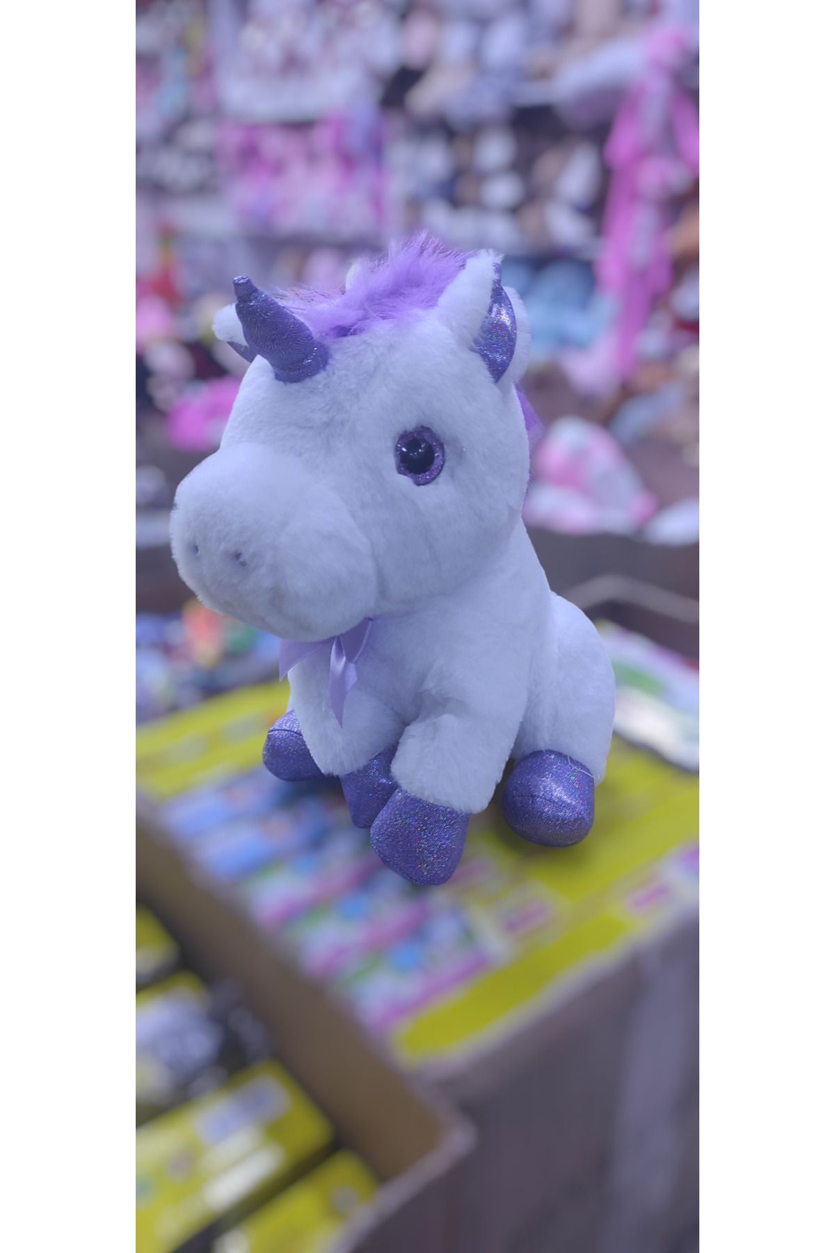 ayaz telekomünikasyon Hediyelik Renkli Peluş Unicorn 38 Cm/40 Cm