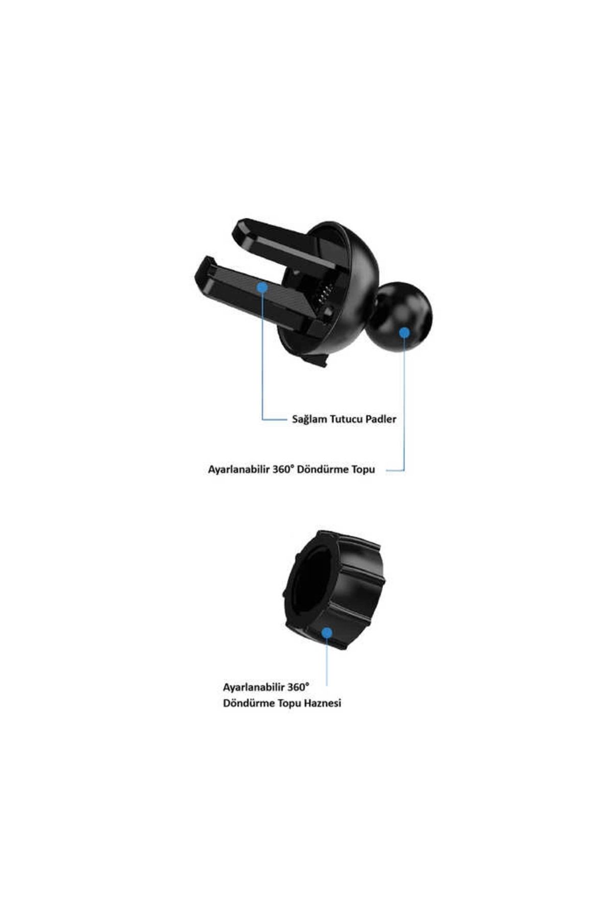 Easy Tedarik Avec Av-040 Araç İçi Telefon Tutucu