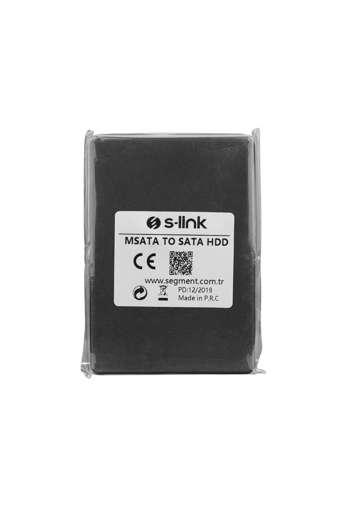 Nusrat Bilişim S-link MSATA TO SATA Harici 2.5" Siyah Hdd Kutusu