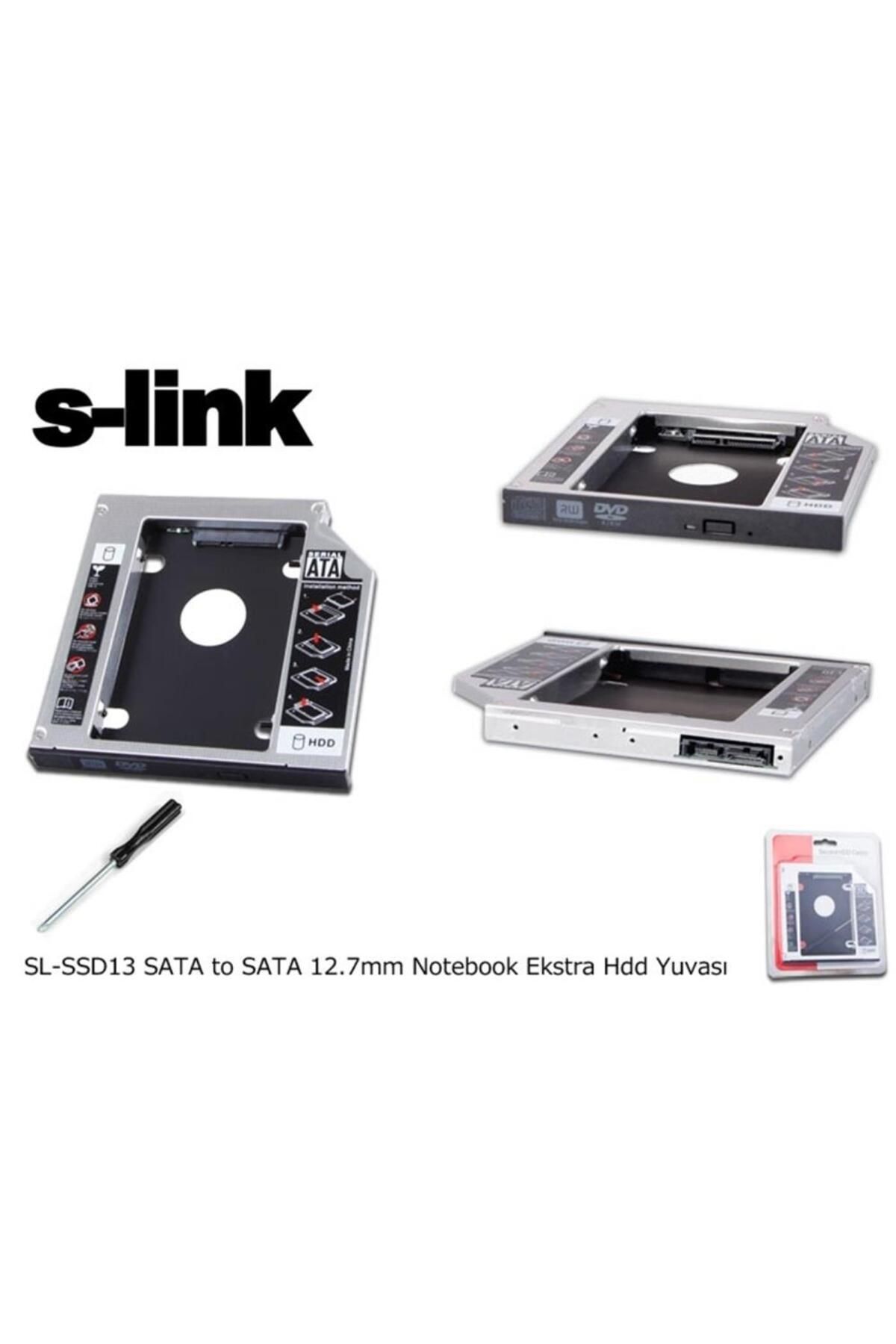 Nusrat Bilişim S-link SL-SSD13 Sata 2.5" 12.7mm Harddisk (hdd) Kutusu