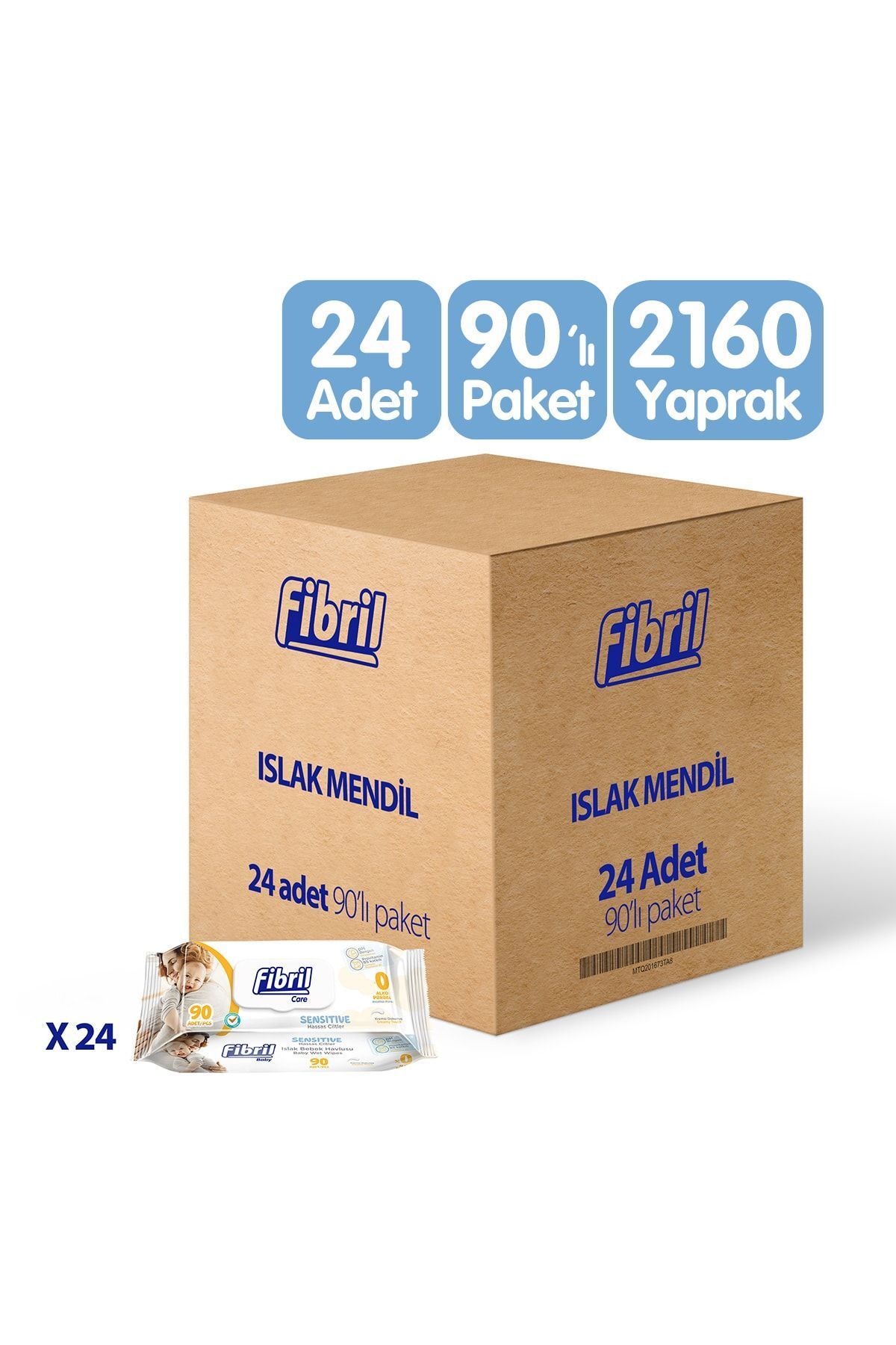 St Morritz Baby Sensitive Islak Mendil 24x90 Lı Paket 2160 Yaprak