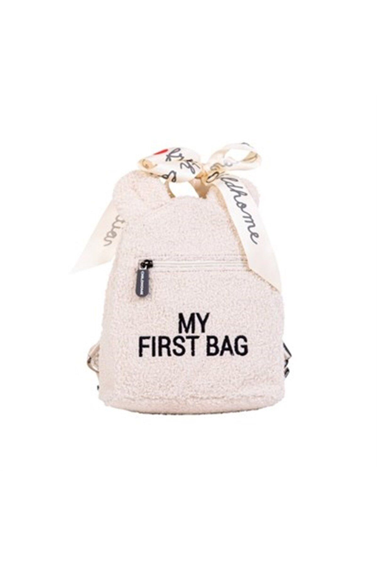 CHILDHOME My First Bag Çanta, Teddy White