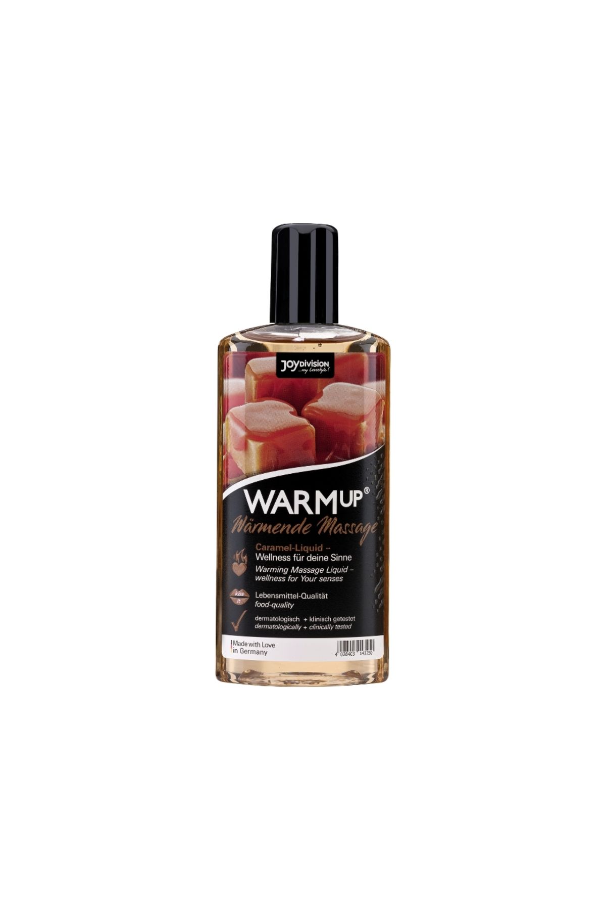 Joy Division Warm Up Karamel Aromalı Isıtıcı Masaj Jeli 150 Ml