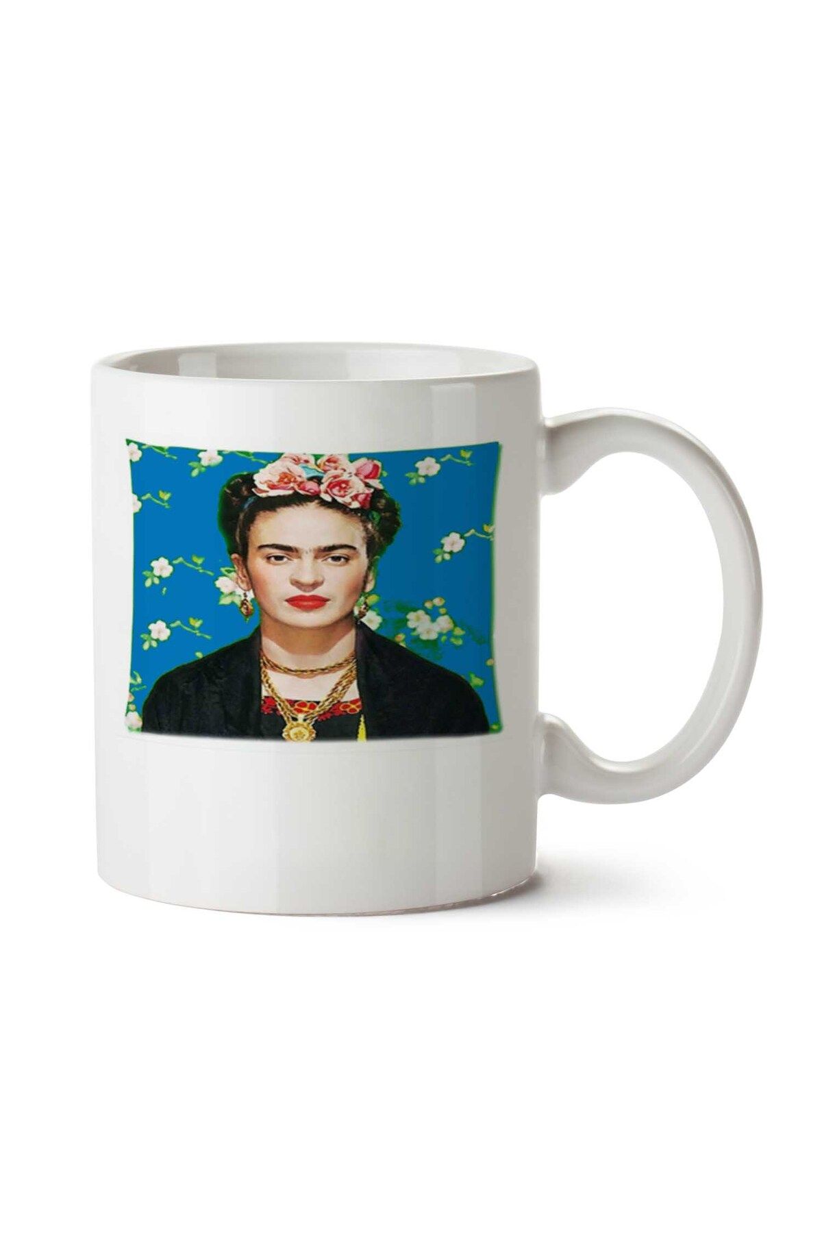 ART HEDİYE Frida Kahlo 1 iki Tarafı Baskılı Kupa Bardak