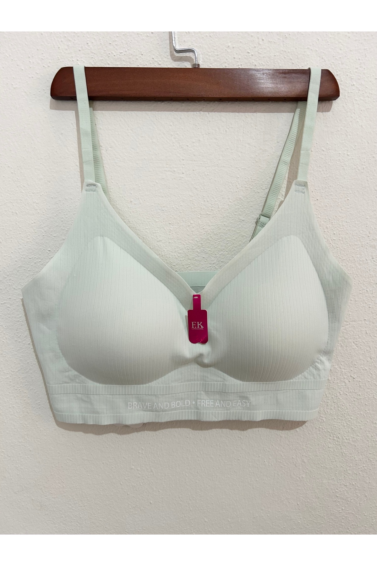 F.K-Bralet Bra with Removable Pads Without Padding 1