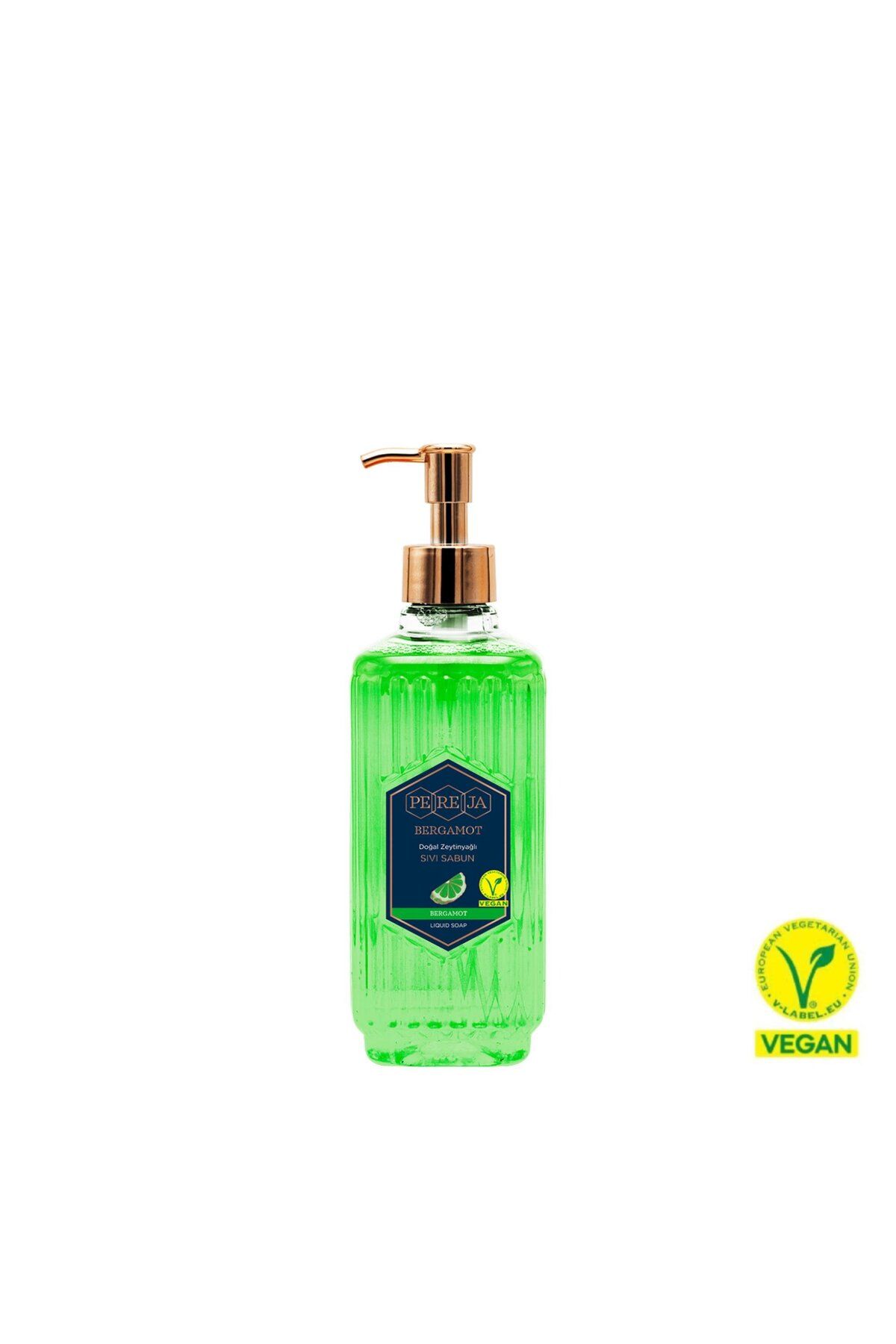 Pereja-Bergamot Natural Olive Oil Liquid Soap 500 ml 1