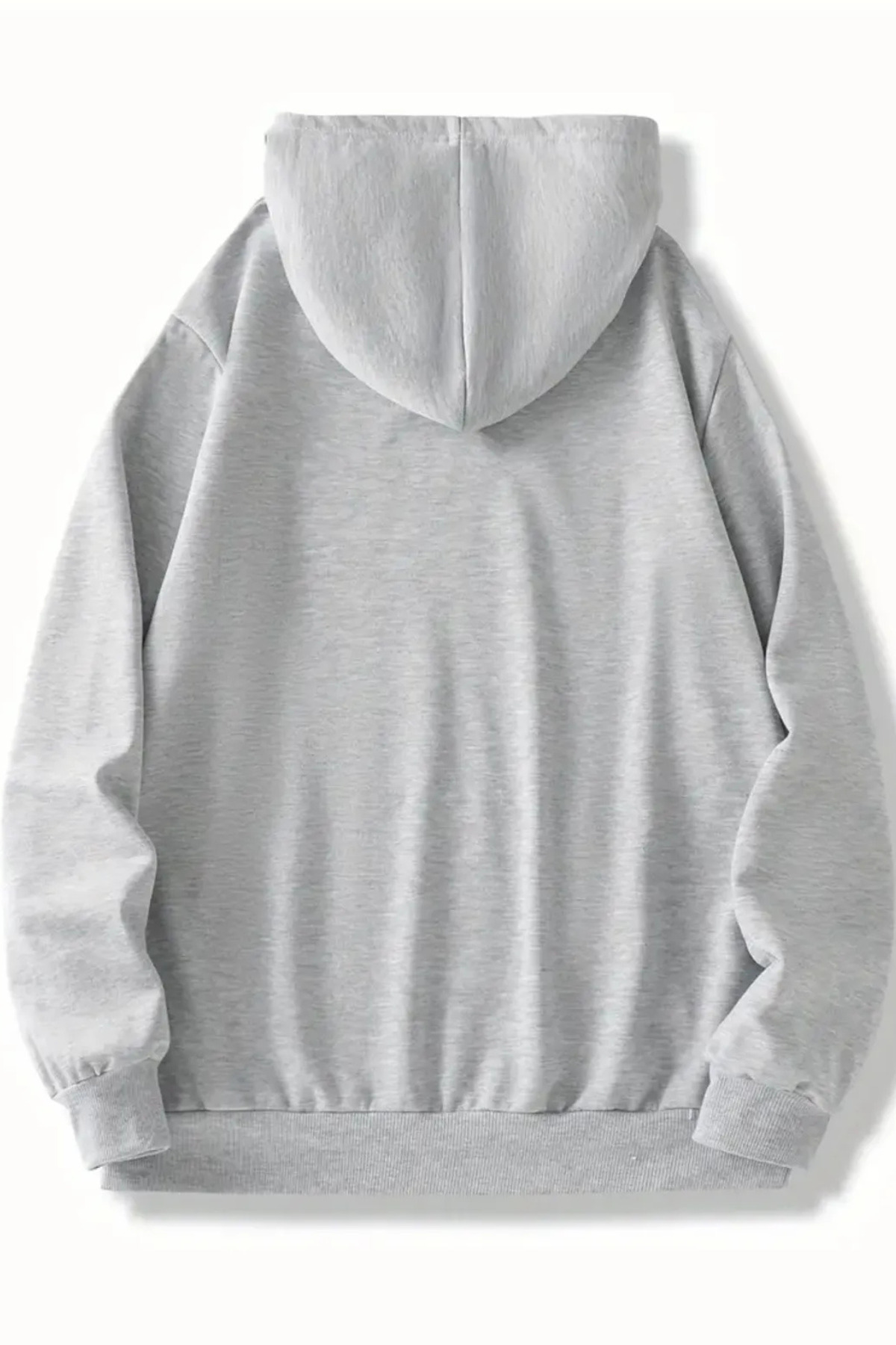 Wish BF Erkek Kartal Baskılı Kapüşonlu Sweatshirt görsel 2
