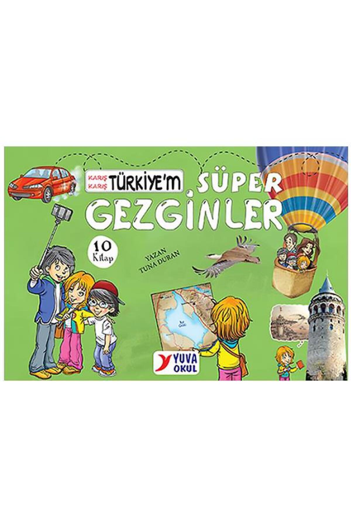 Yuva Yayınları Süper Gezginler Karış Karış Türkiyem Seti 10 Kitap