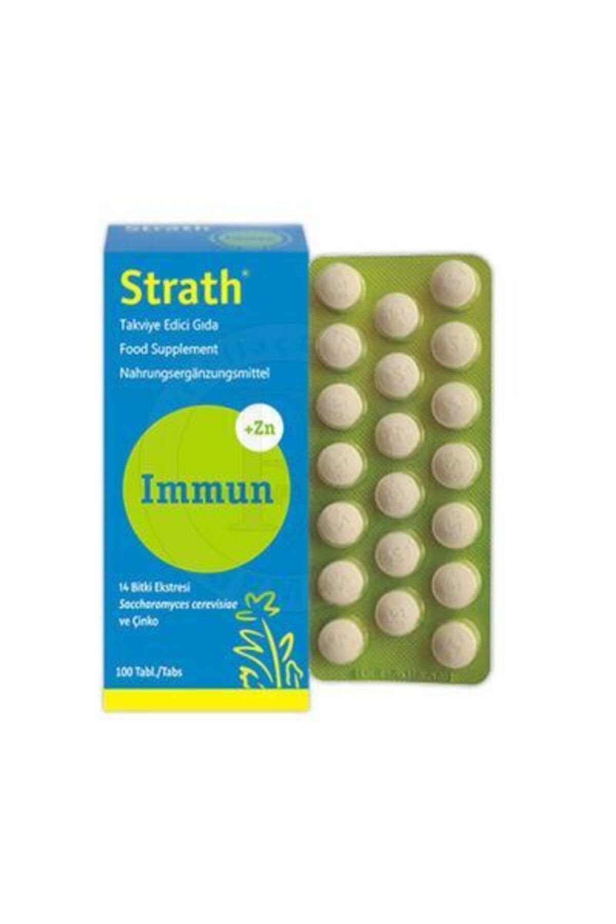 Strath-Immune Supplement Food 100 Tablets 1