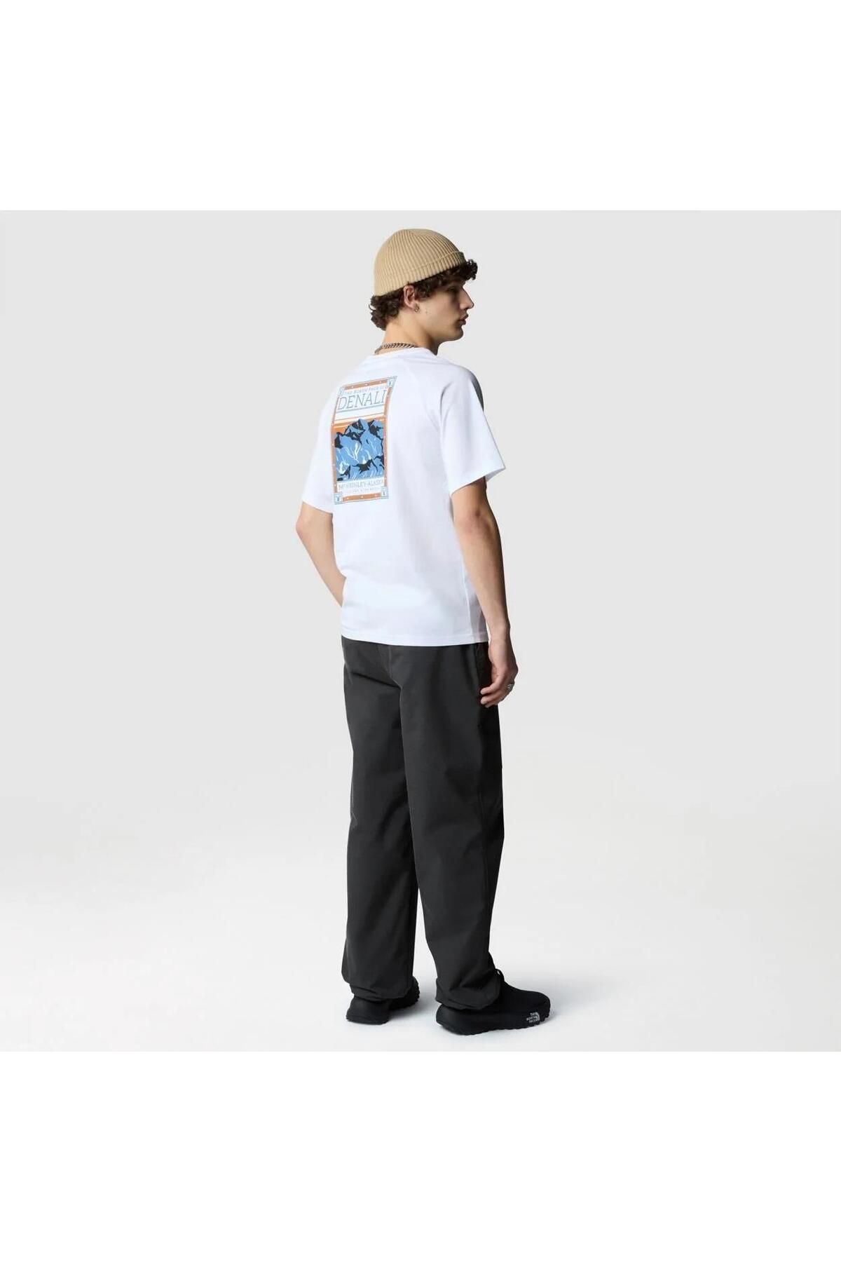 THE NORTH FACE-M S/S NORTH FACES TEE Men's T-Shirt NF0A87NUFN41 White-S 3