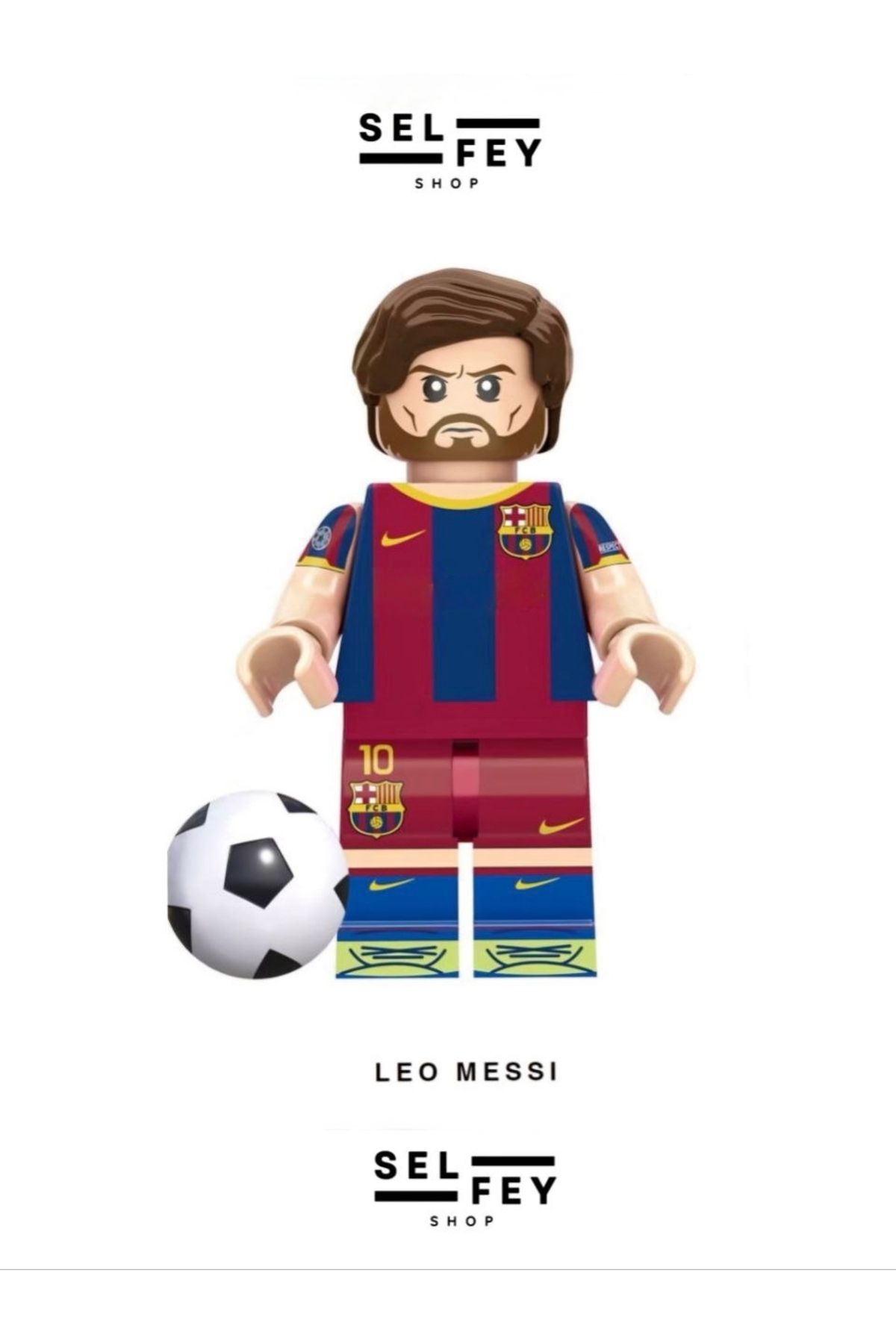 SelFey LegoModel Messi Anahtarlık