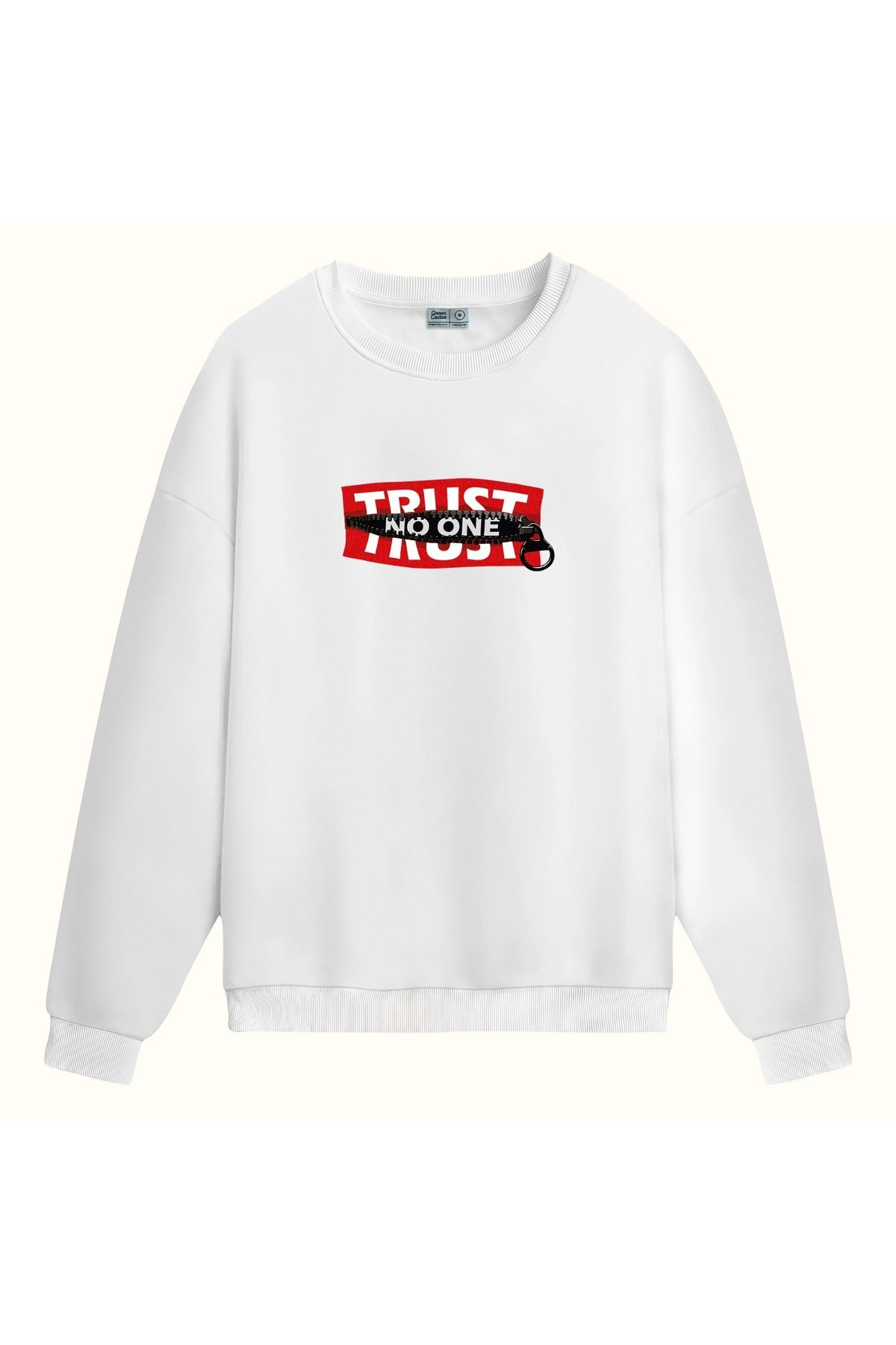 CCwear dont trust baskılı sweatshirt