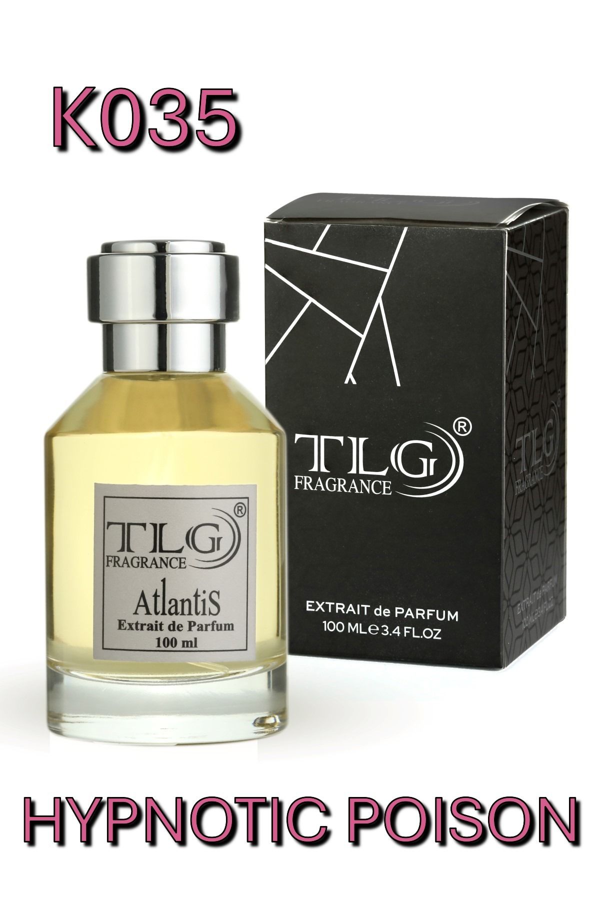 TLG K035 TLG Hypnotic Poison Extrait Kadın Parfümü, 100 ml