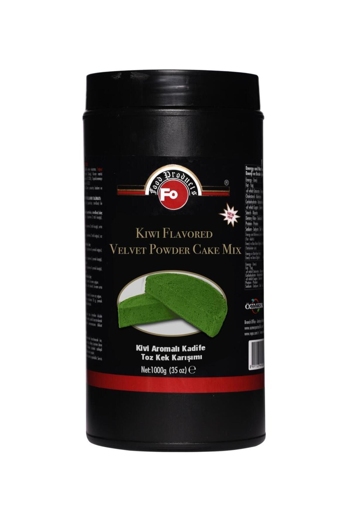 FO Kivi Aromalı Kadife Kek Karışımı 1 Kg