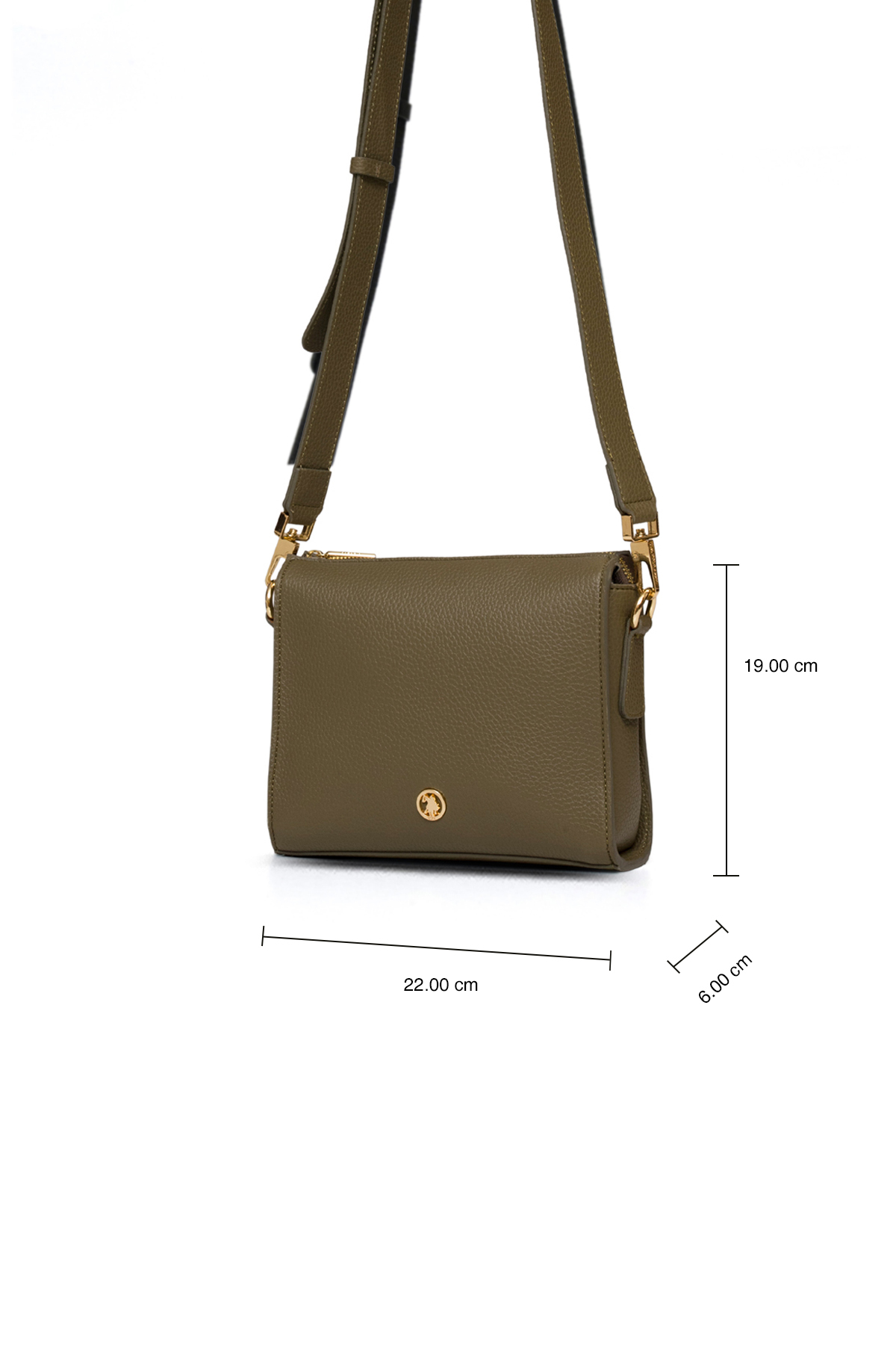 کیف رودوشی زنانه راسته | یو اس پولو U.S. Polo Assn. US25204 - تصویر 8
