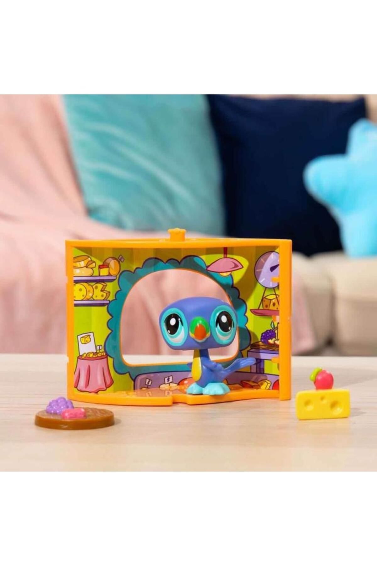 Tıfıl Toys Littlest Pet Shop Minişler Figür Set Pet Nook G7#31 Papağan