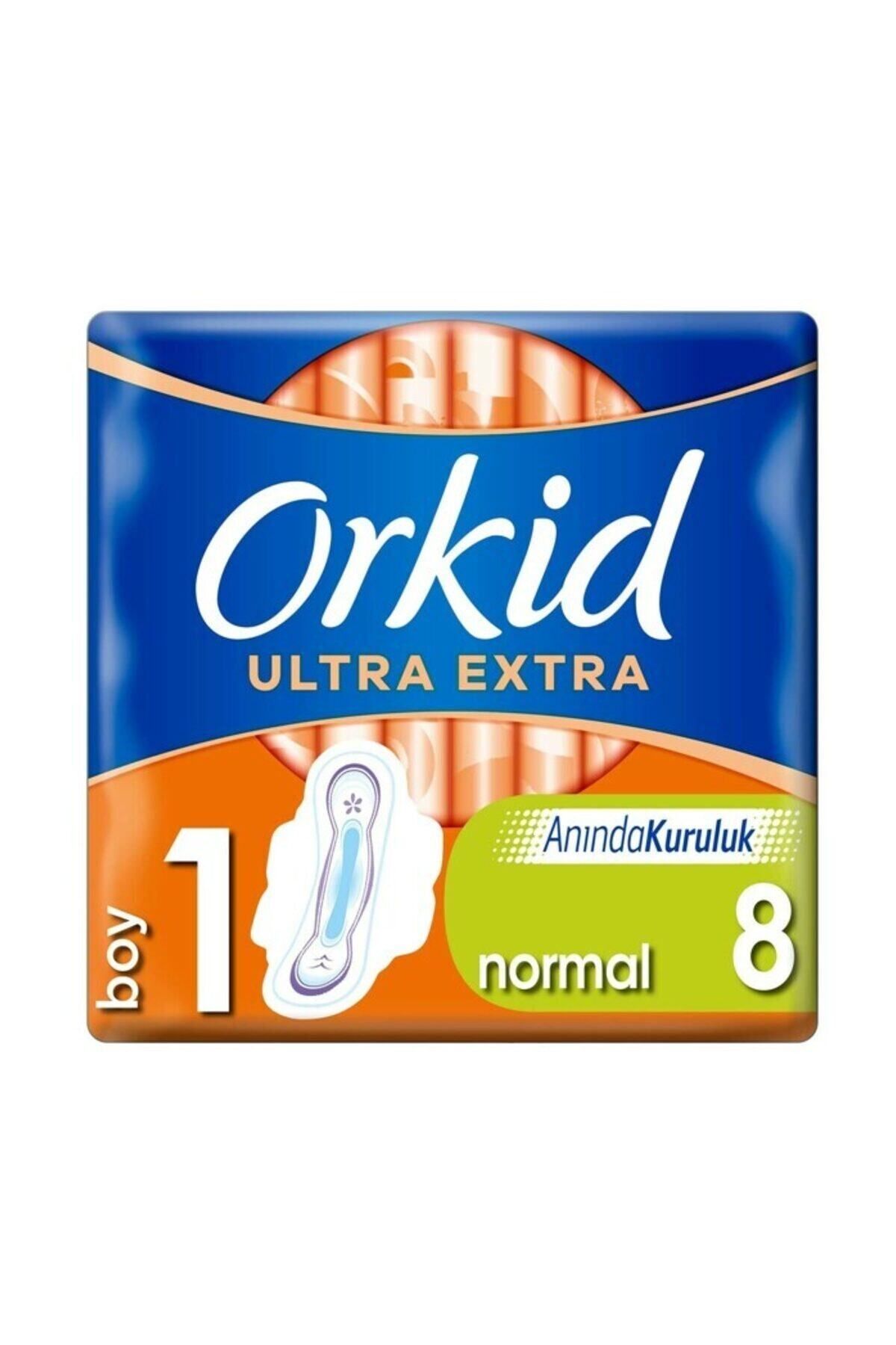 Orkid  Ultra Extra Hijyenik Ped Normal 8'li