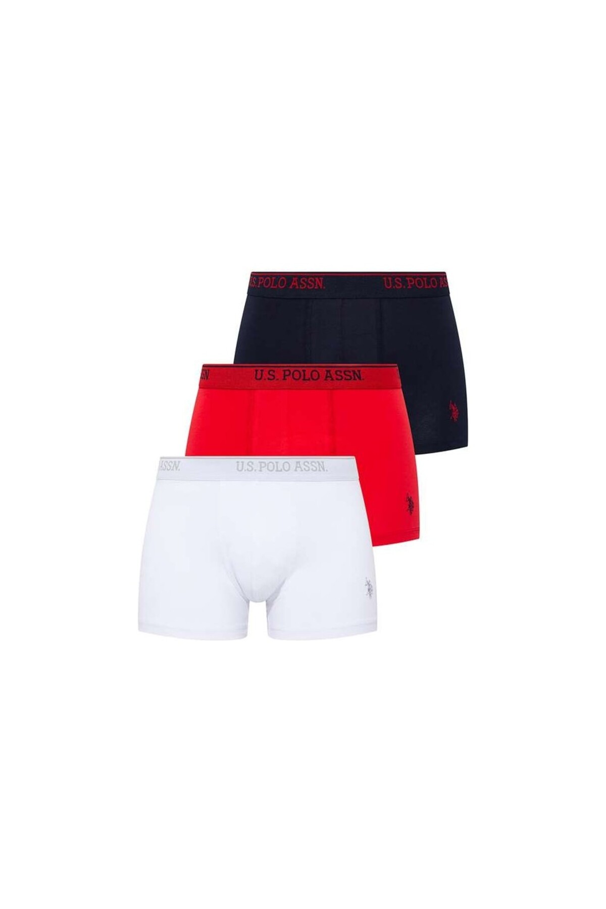 یو اس پولو بسته ۳ عددی باکسر طرح پایه پولو با مجوز ۸/۰/۰/۹/۷