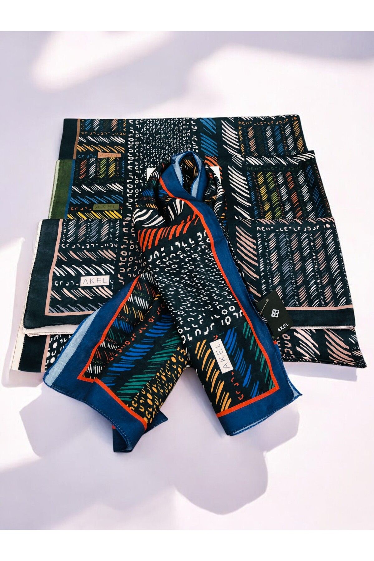 Akel-Digital Soft Scarf 4 Pattern 4
