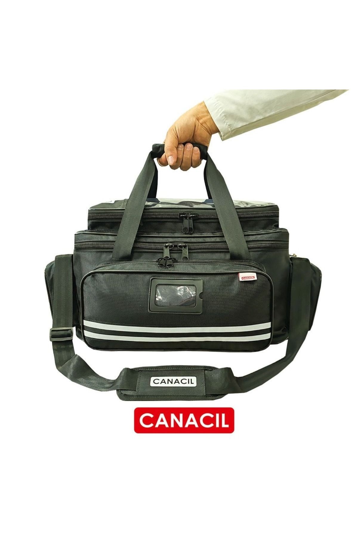 CANACIL 63 Cm Travma Çantası - Siyah - CANACIL - MAHİR Serisi