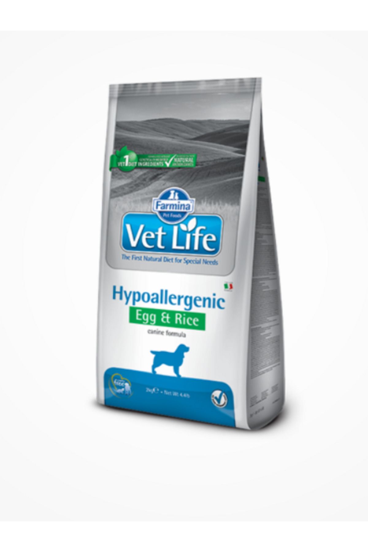 VETLİFE VETLIFE HYPOALLERGENIC EGG RICE KÖPEK MAMASI2KG