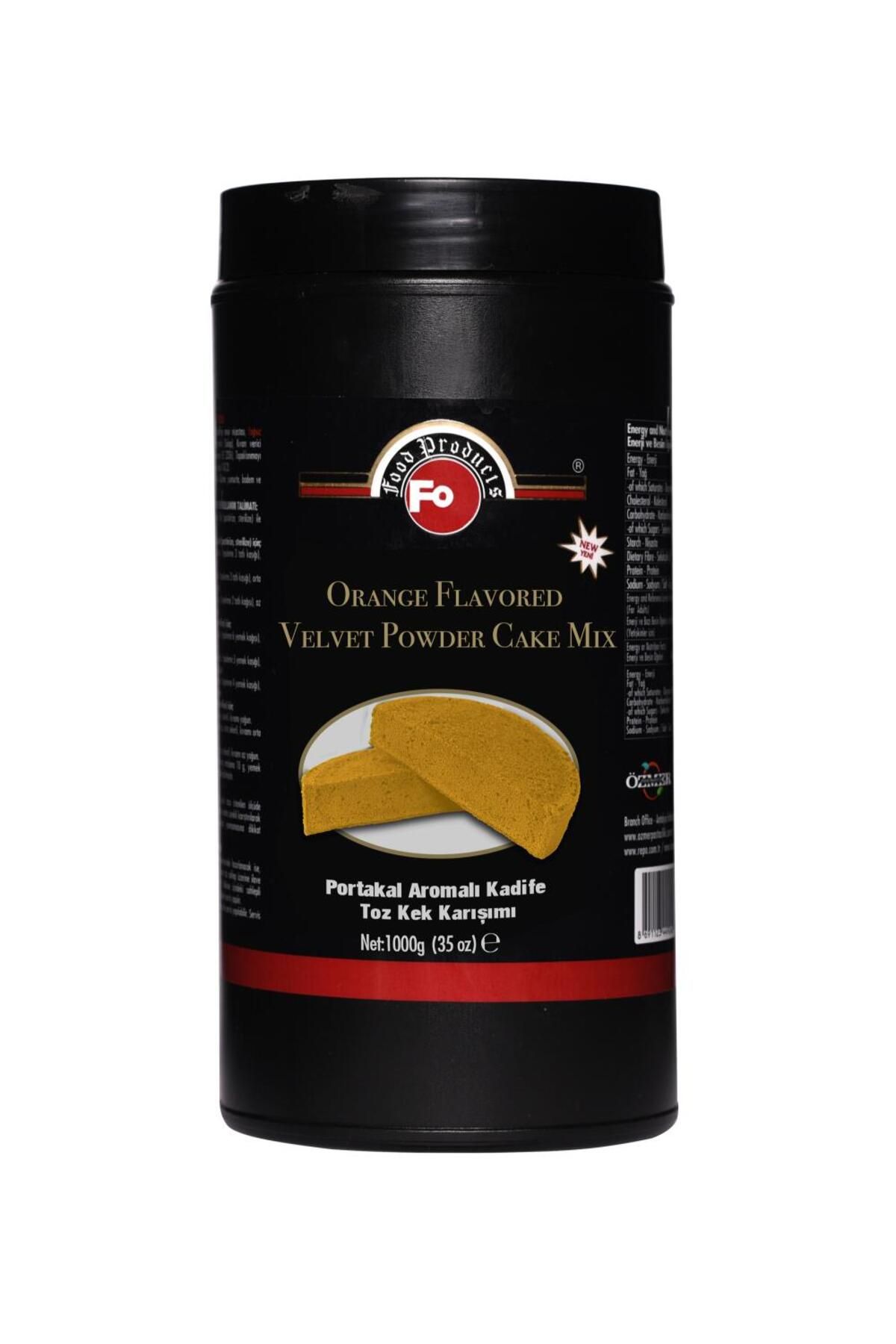 FO Portakal Aromalı Kadife Kek Karışımı 1 Kg