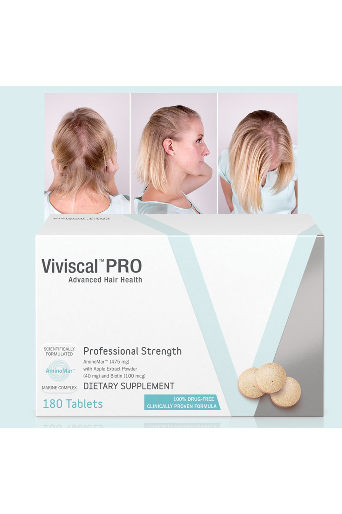 Viviscal Professional-Dietary Supplement for Hair Growth, 180 Tablets (3 month supply) 4