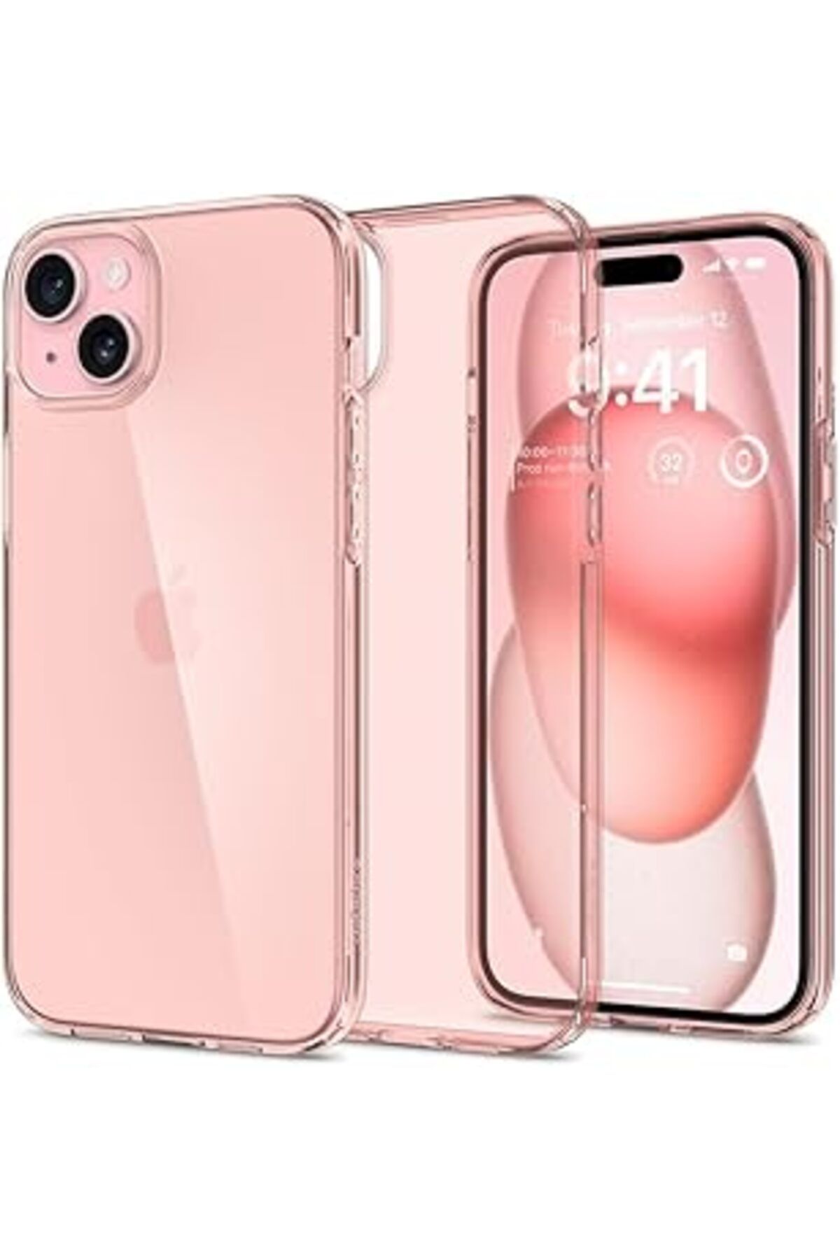 Ceet Markets Iphone 15 Plus Kılıf Crystal Flex Rose Crystal - Acs06458