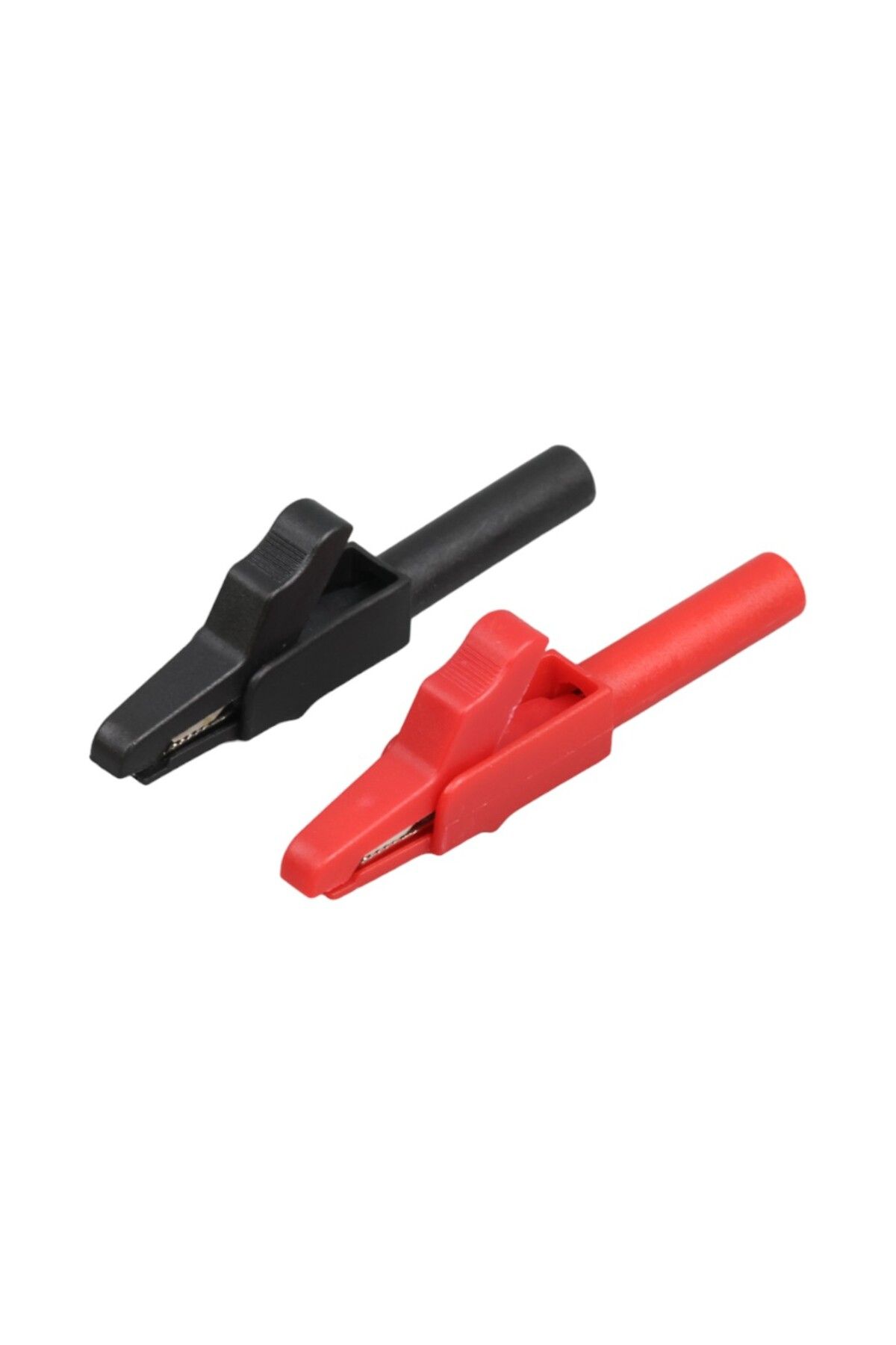 robotrend 4Mm Banan Jak Girişli 55Mm Krokodil Catii Siyah- Kirmizi 2Li Takim (Ic-243B)