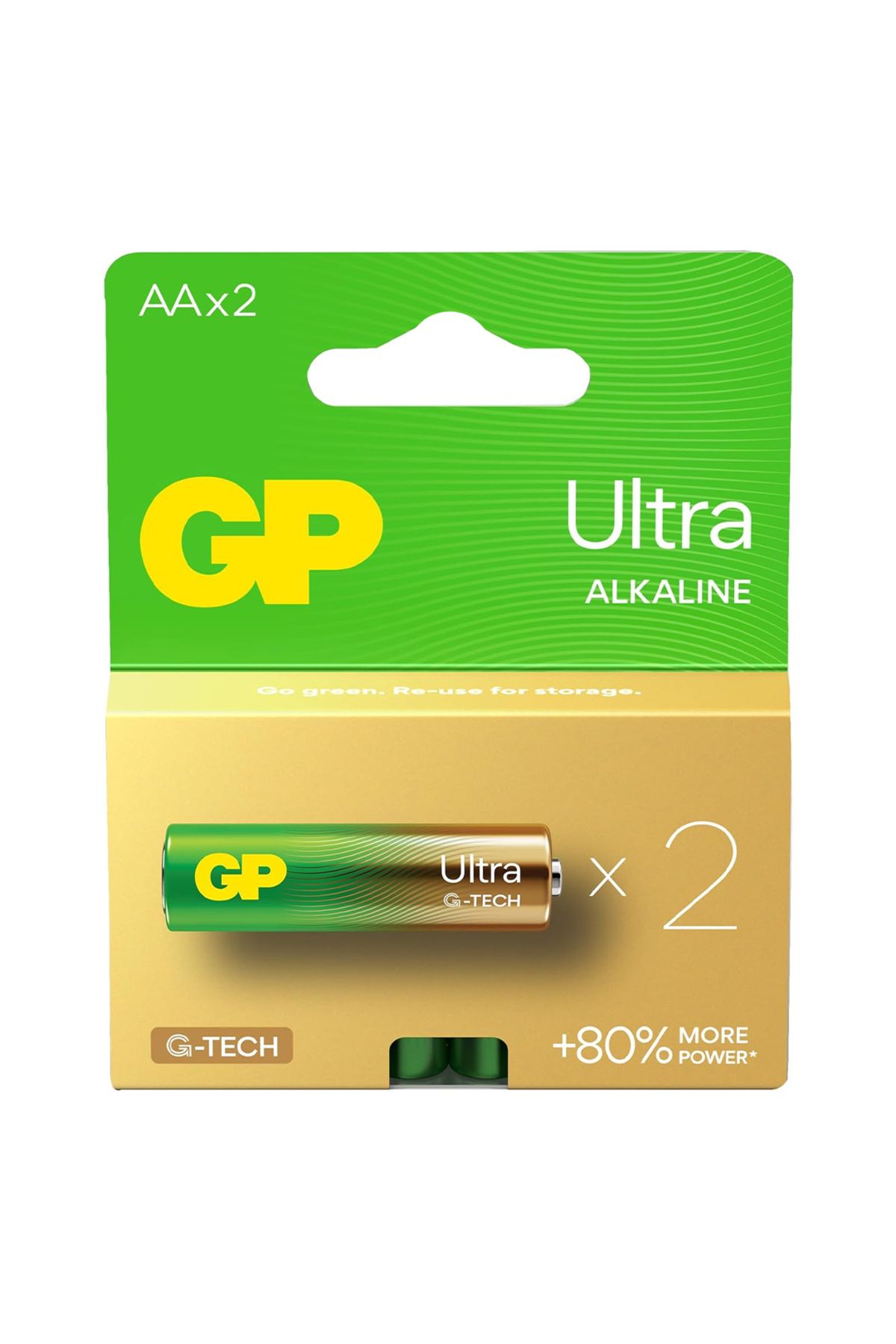 Serero Gp 15Au-2U2 Alkalin Aa Kalem Pil (2Li Paket Fiyat)