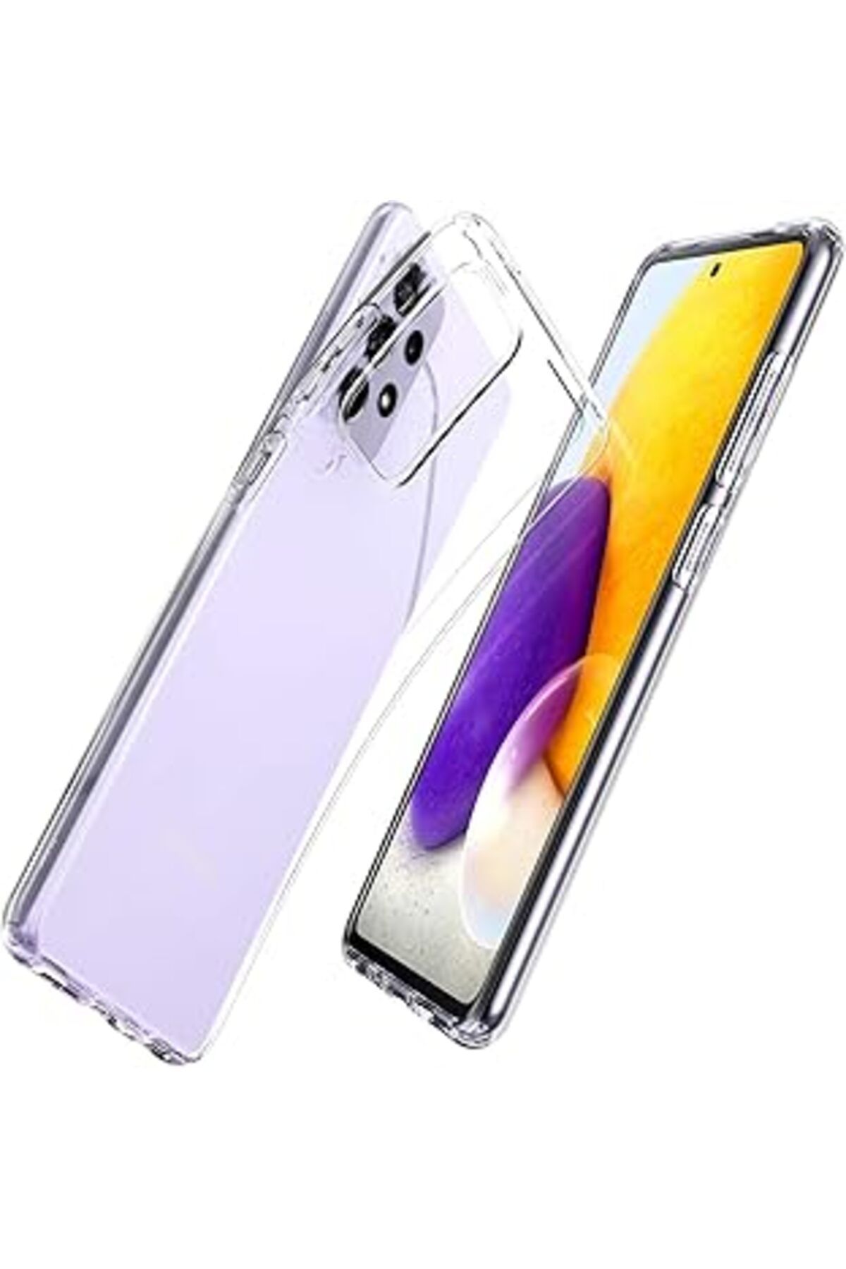 Ceet Markets Galaxy A52 Kılıf Liquid Crystal 4 Tarafı Tam Koruma Crystal Clear - Acs02316