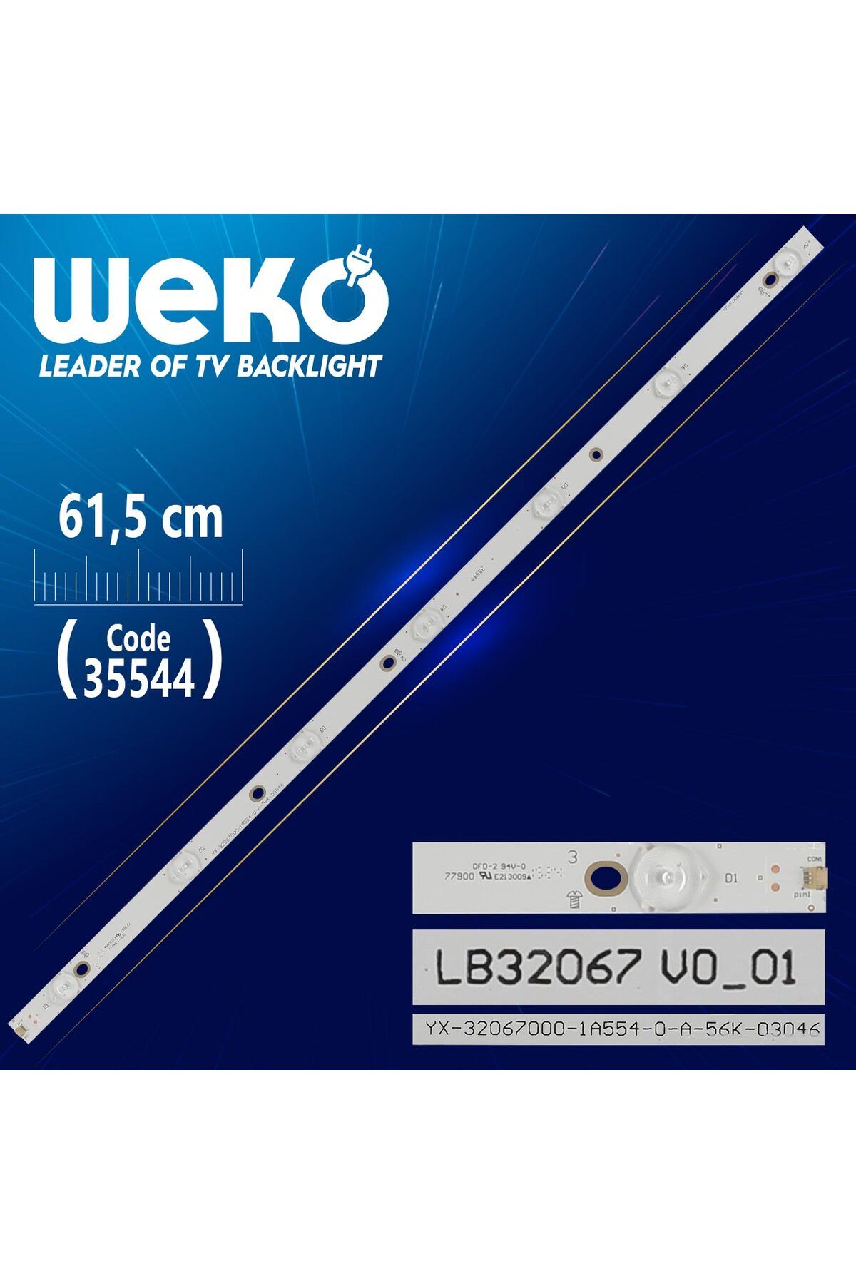 MAGNESİA Lb32067 V0_01 - Yx-32067000-1A554-0-A-56K-03046 - 7 Ledli 61.5 Cm - (Wk-431)